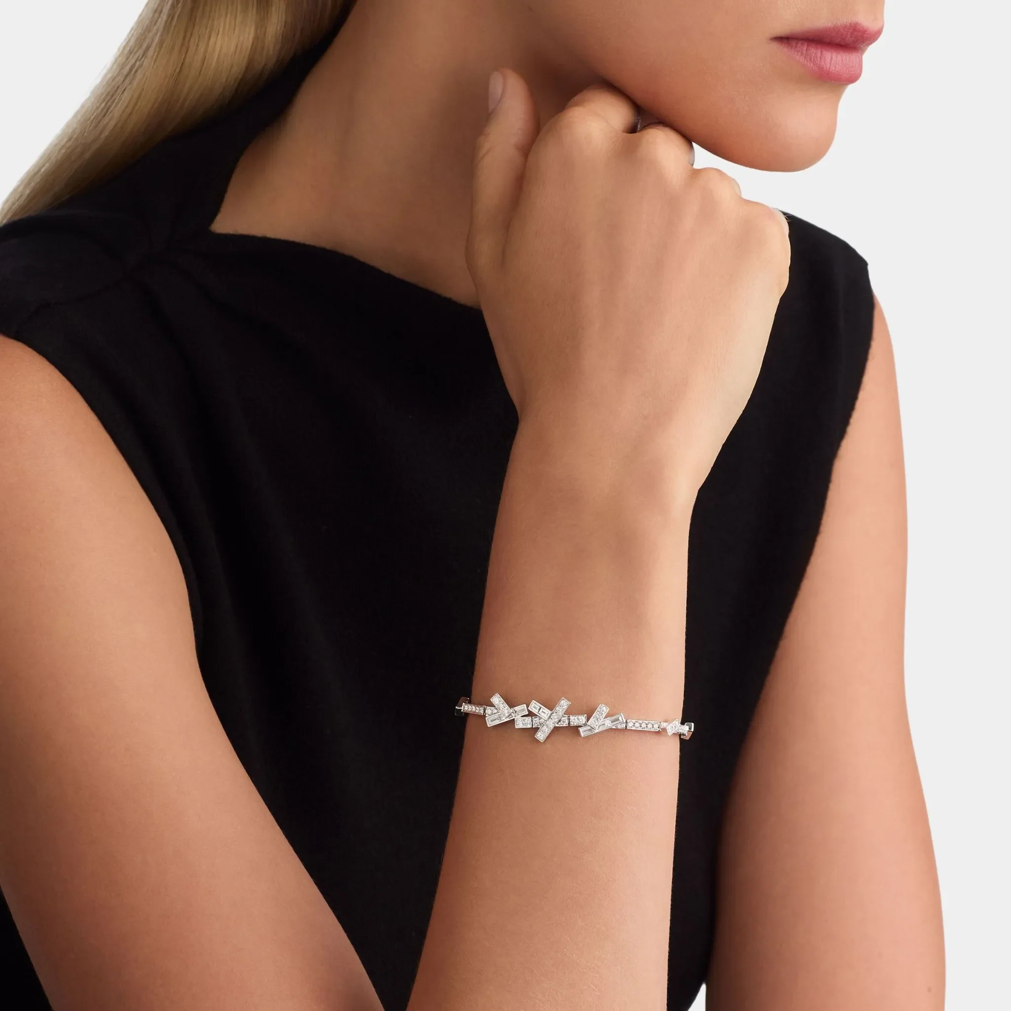 Threads Diamond Bracelet - Image 2
