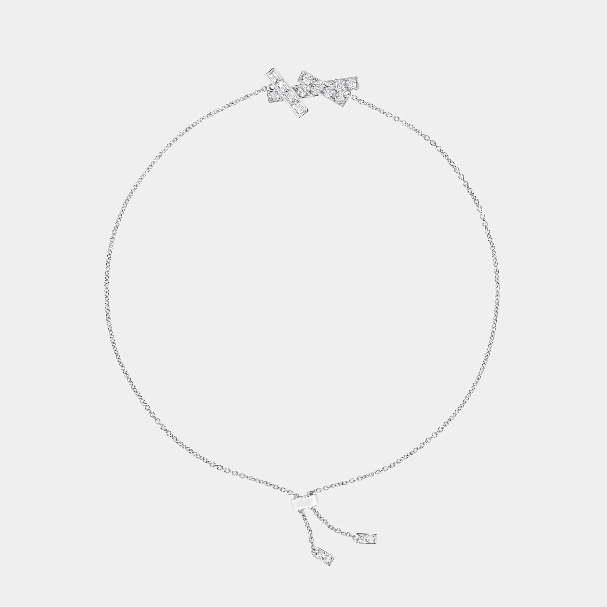 Threads Diamond Mini Bracelet