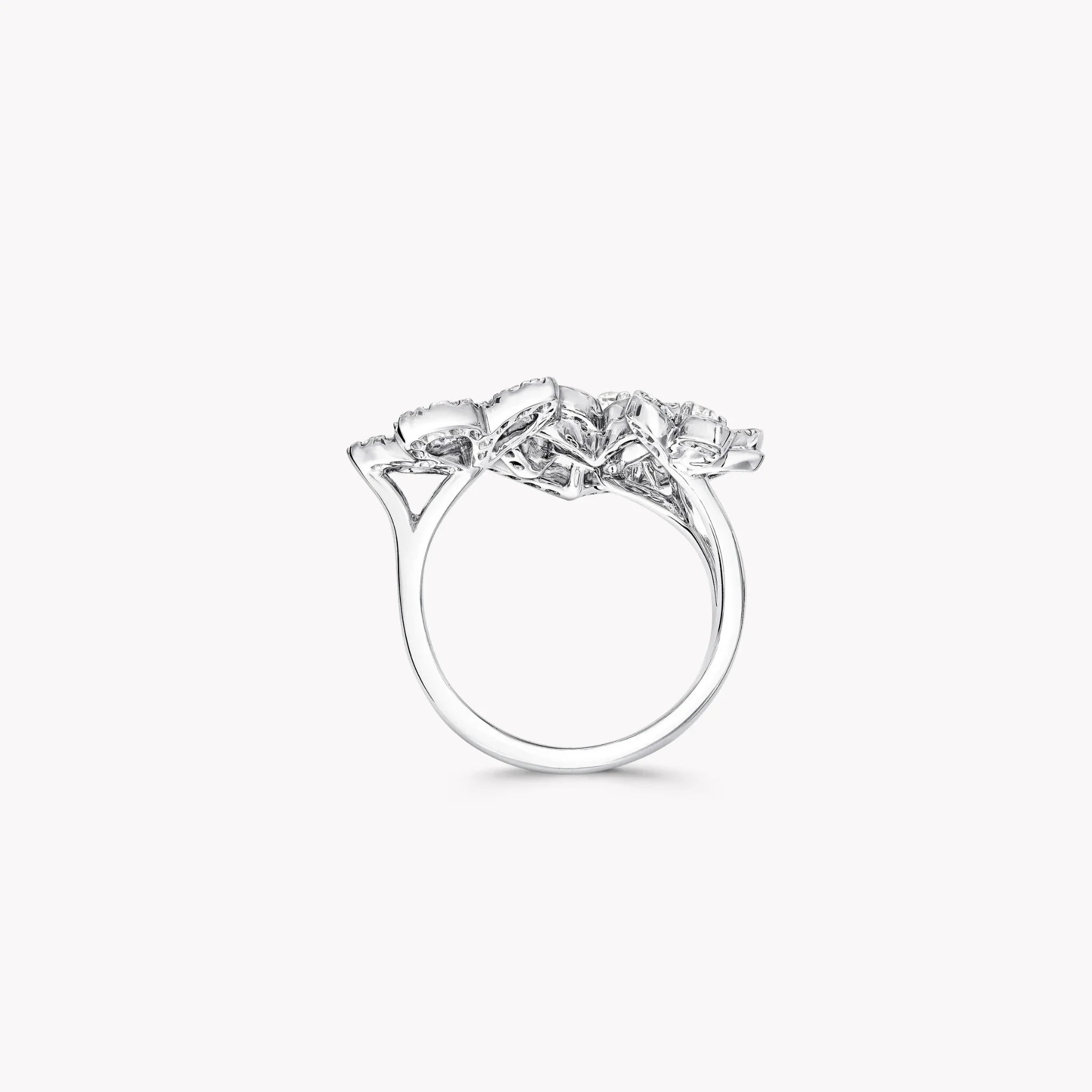 Wild Flower Triple Diamond Ring - Image 2