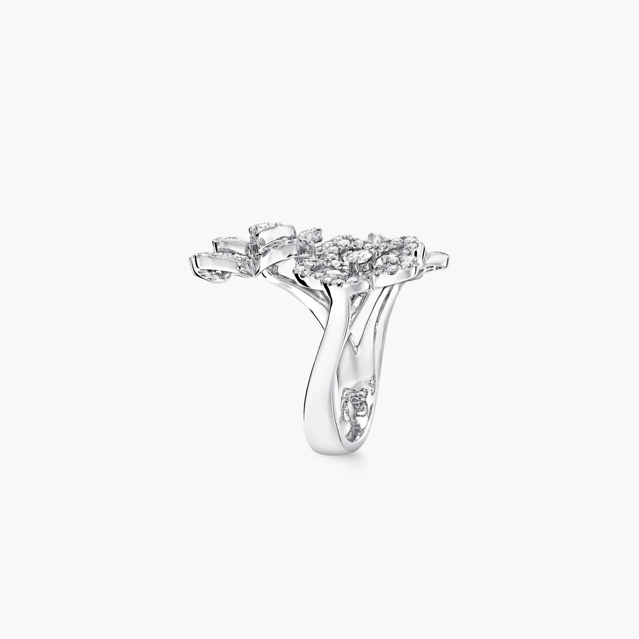 Wild Flower Triple Diamond Ring - Image 3
