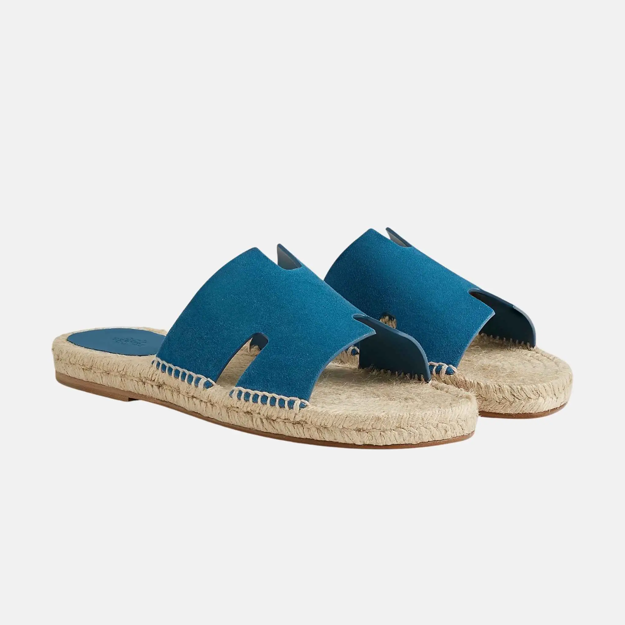 Antigua Espadrille In Suede Goatskin - Image 4