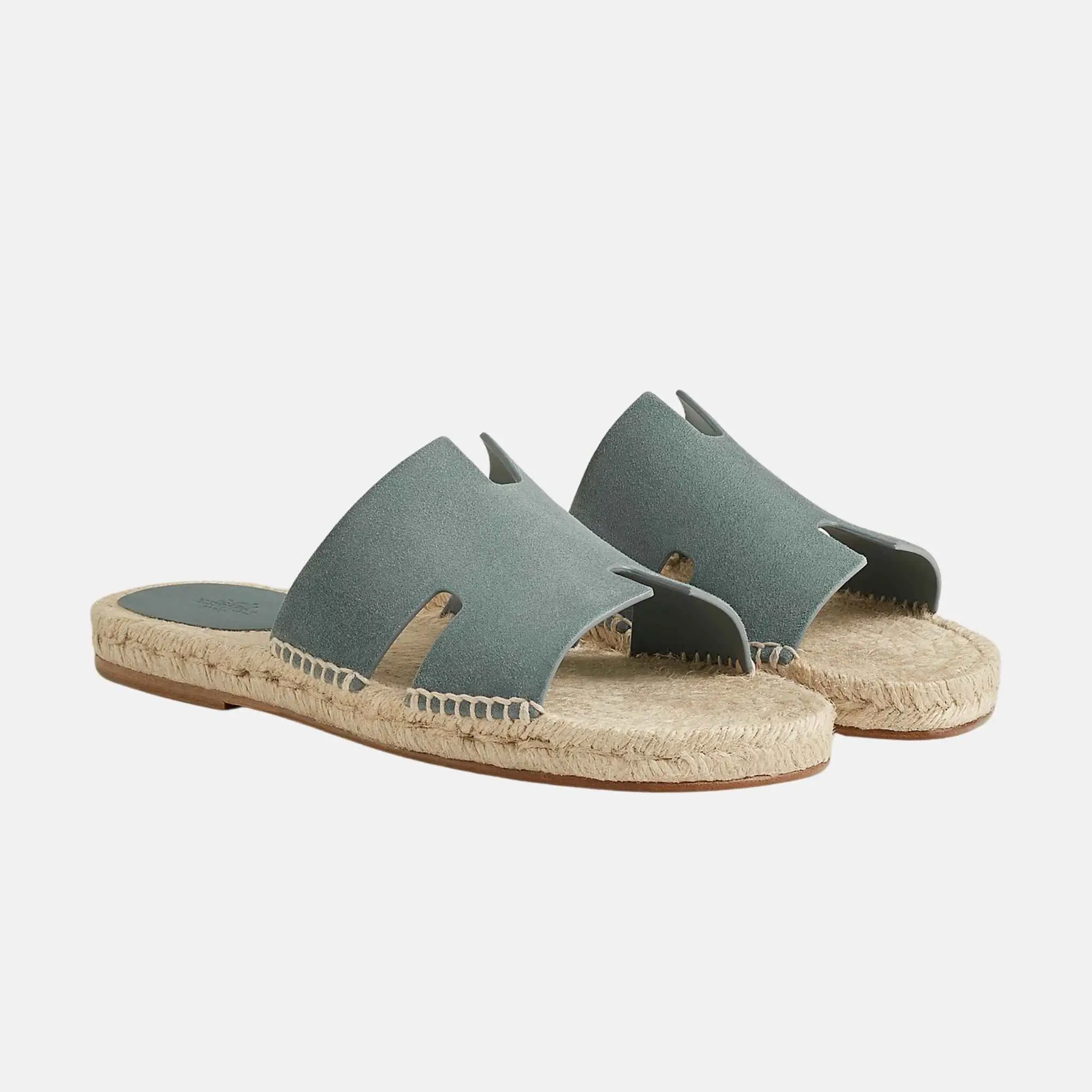 Antigua Espadrille In Suede Goatskin - Image 7