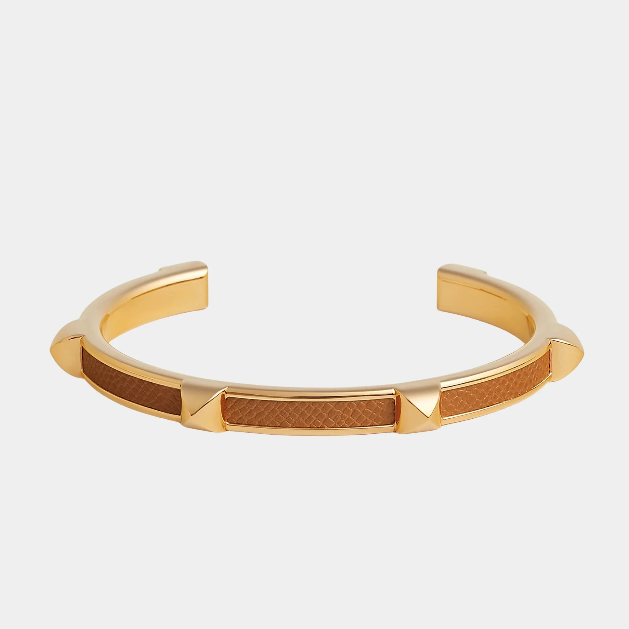 Athena Bracelet Epsom Calfskin Gold Plated