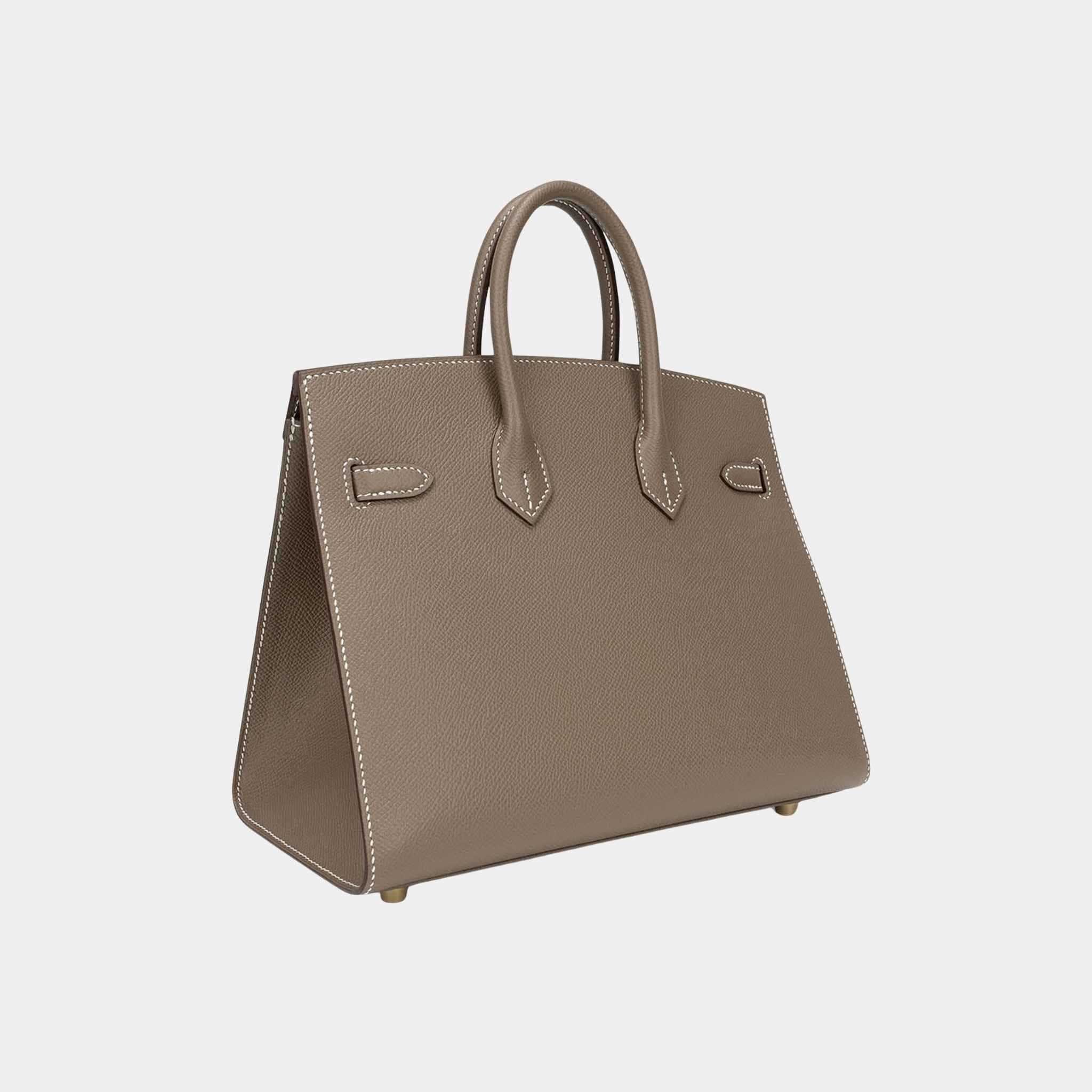 Birkin 25 Epsom Etoupe GHW - Image 3