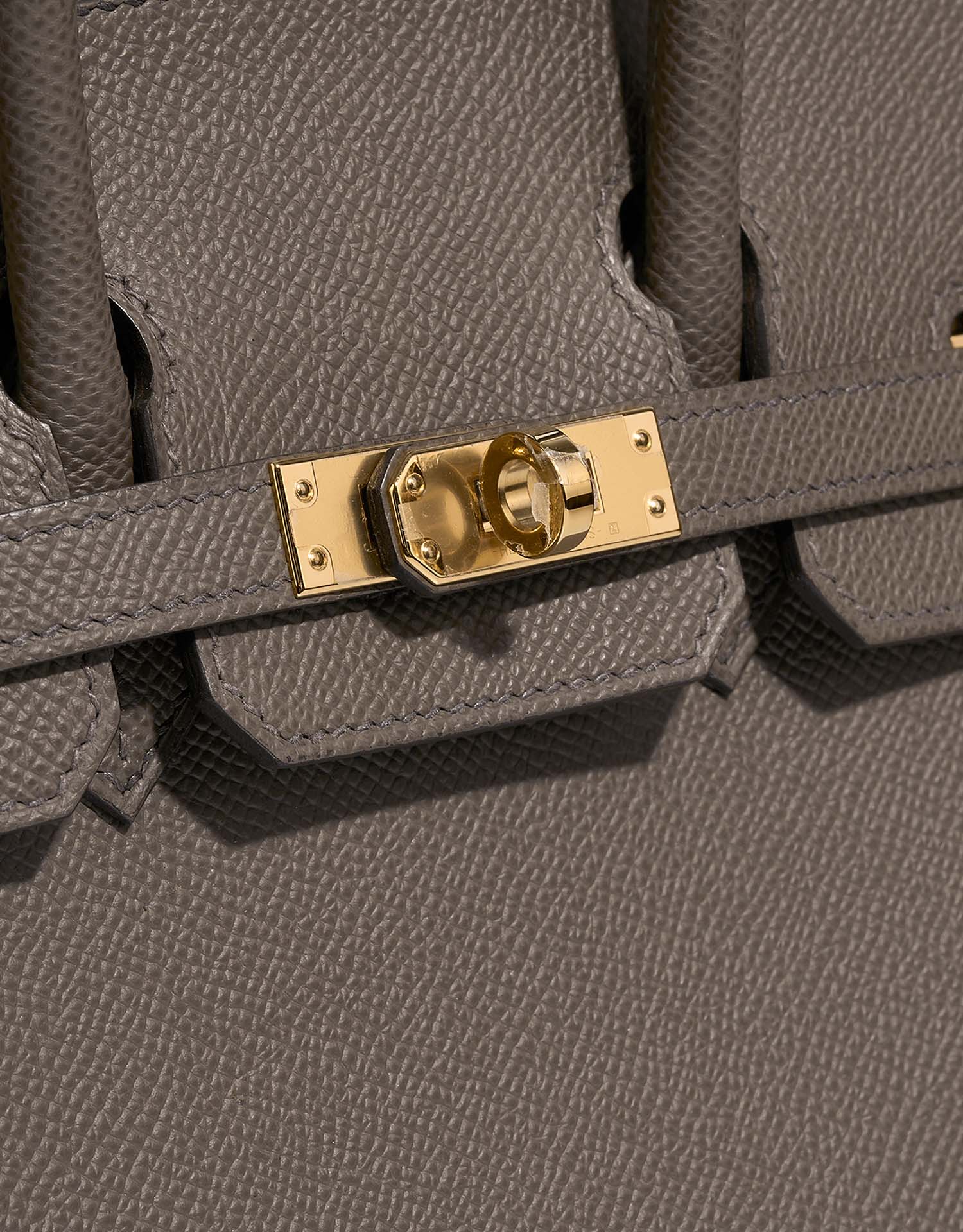 Birkin 25 Epsom Gris Etain GHW - Image 4