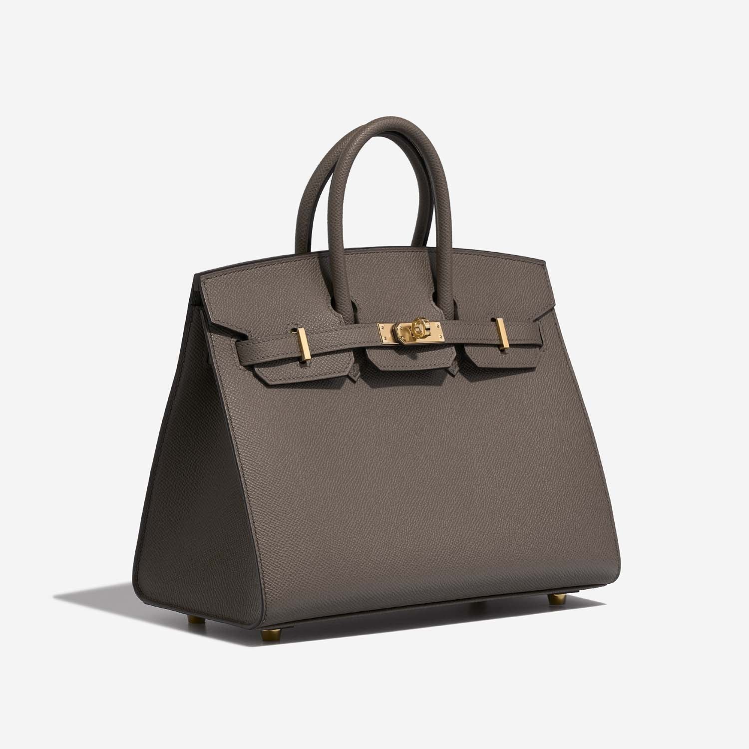Birkin 25 Epsom Gris Etain GHW - Image 6
