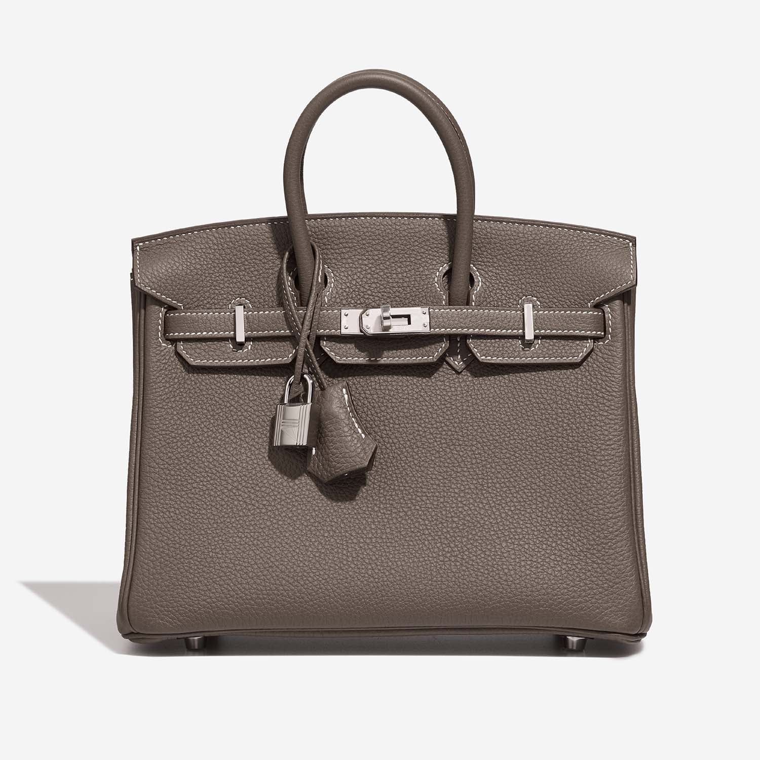 Birkin 25 Epsom Gris Etain GHW - Image 9