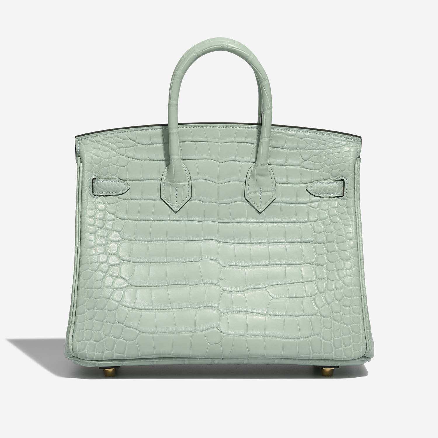 Birkin 25 Matte Alligator Vert d'Eau GHW - Image 2