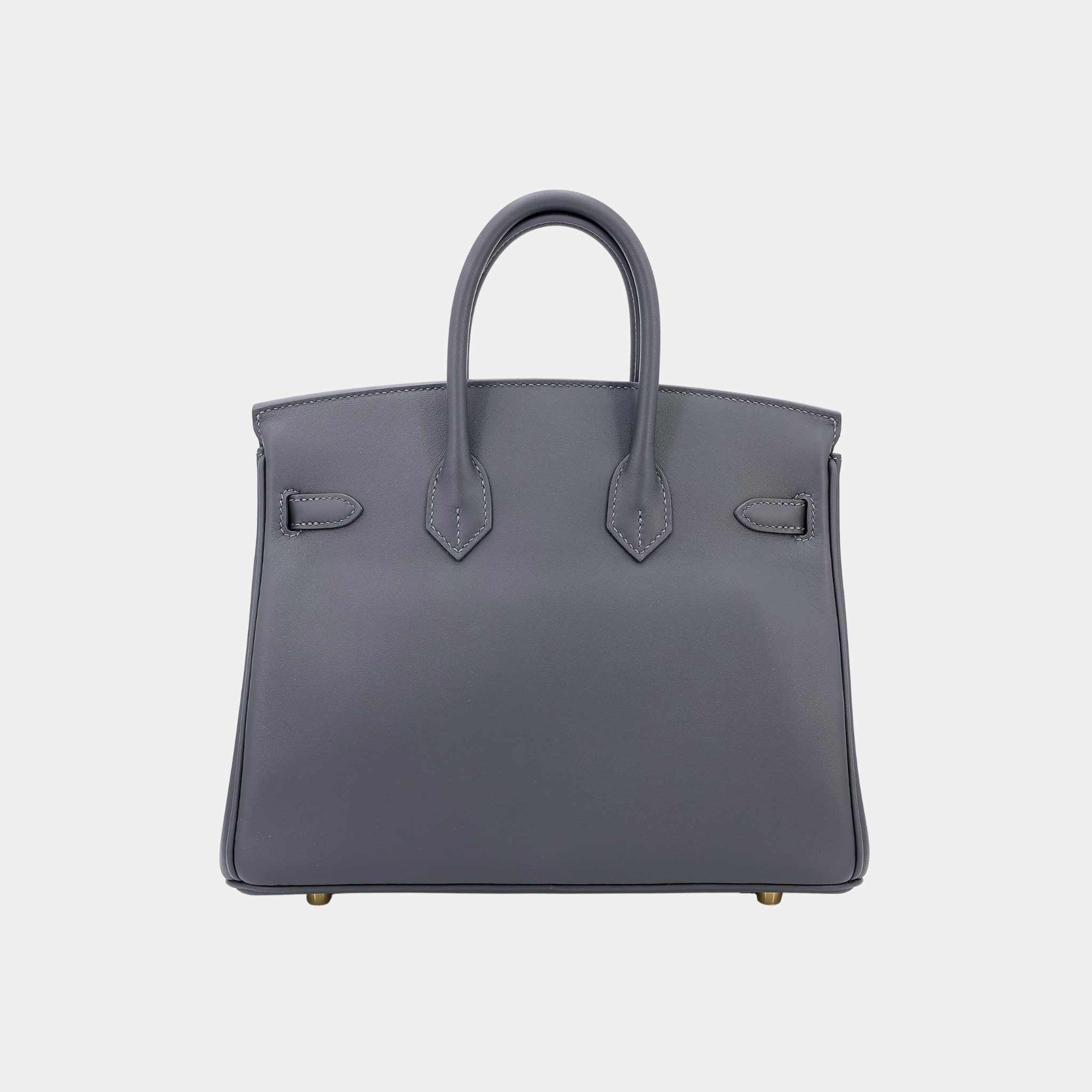 Birkin 25 Swift Ardoise PBHW - Image 2
