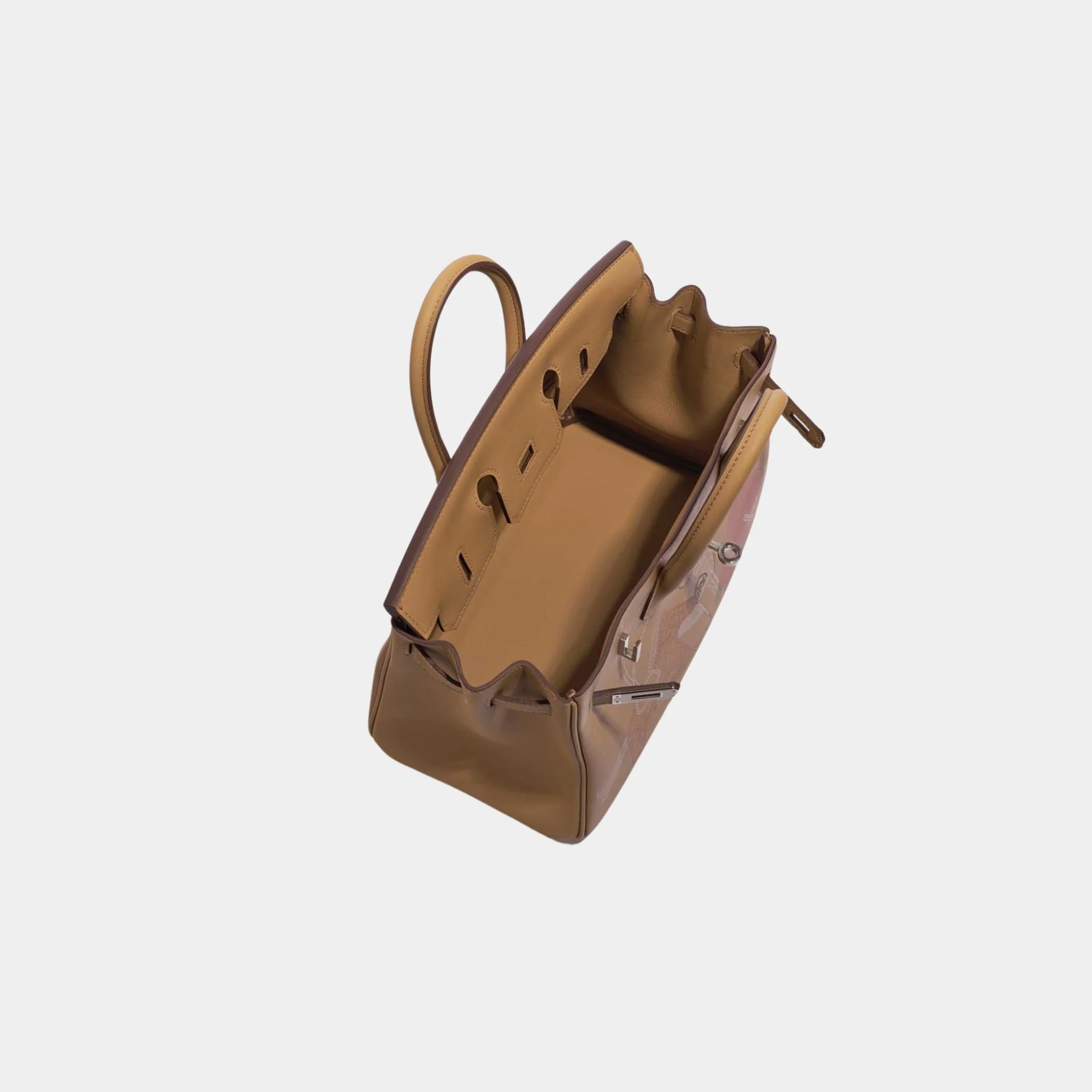 Birkin 25 Swift Biscuit In and Out - Image 2