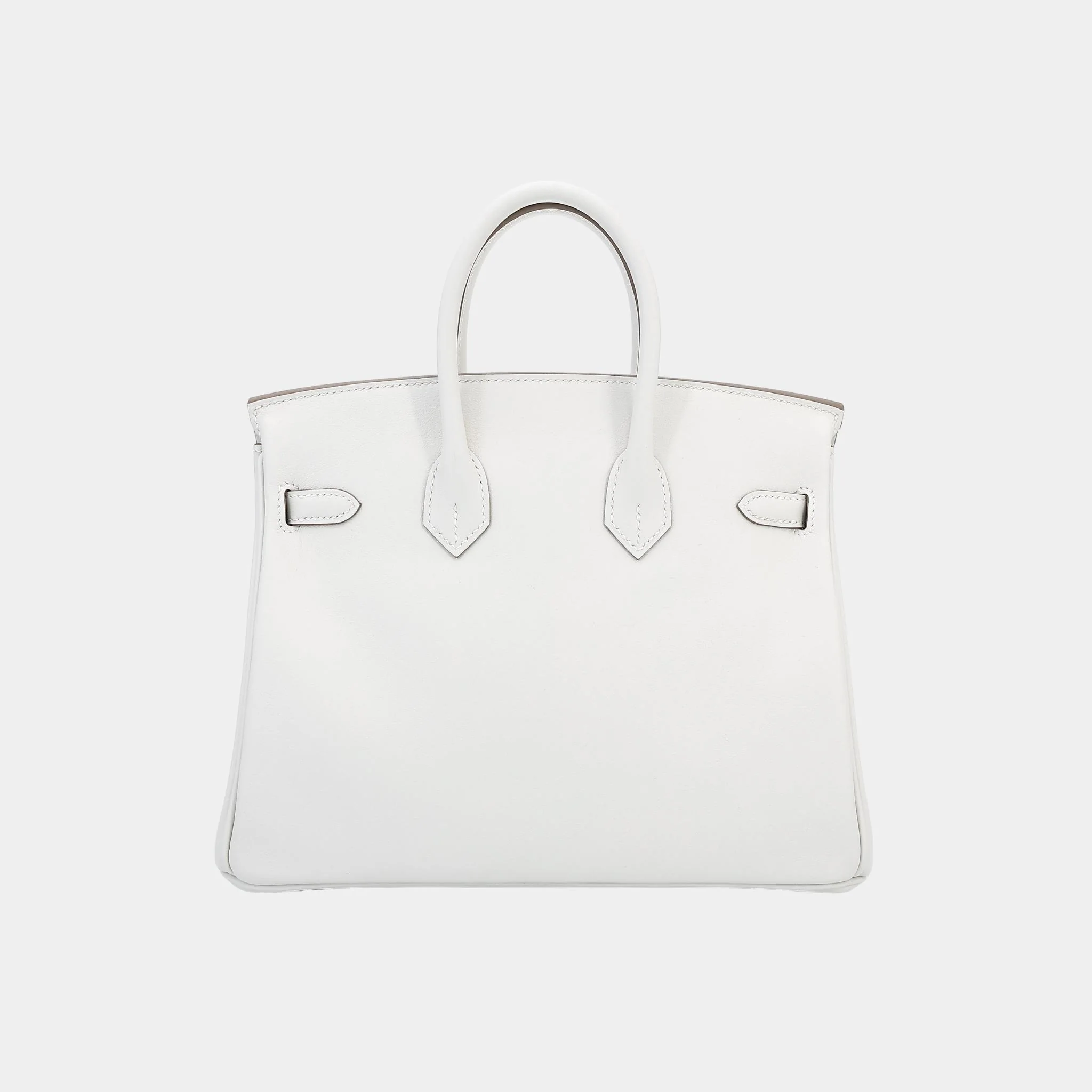 Birkin 25 Swift Gris Pale GHW - Image 2