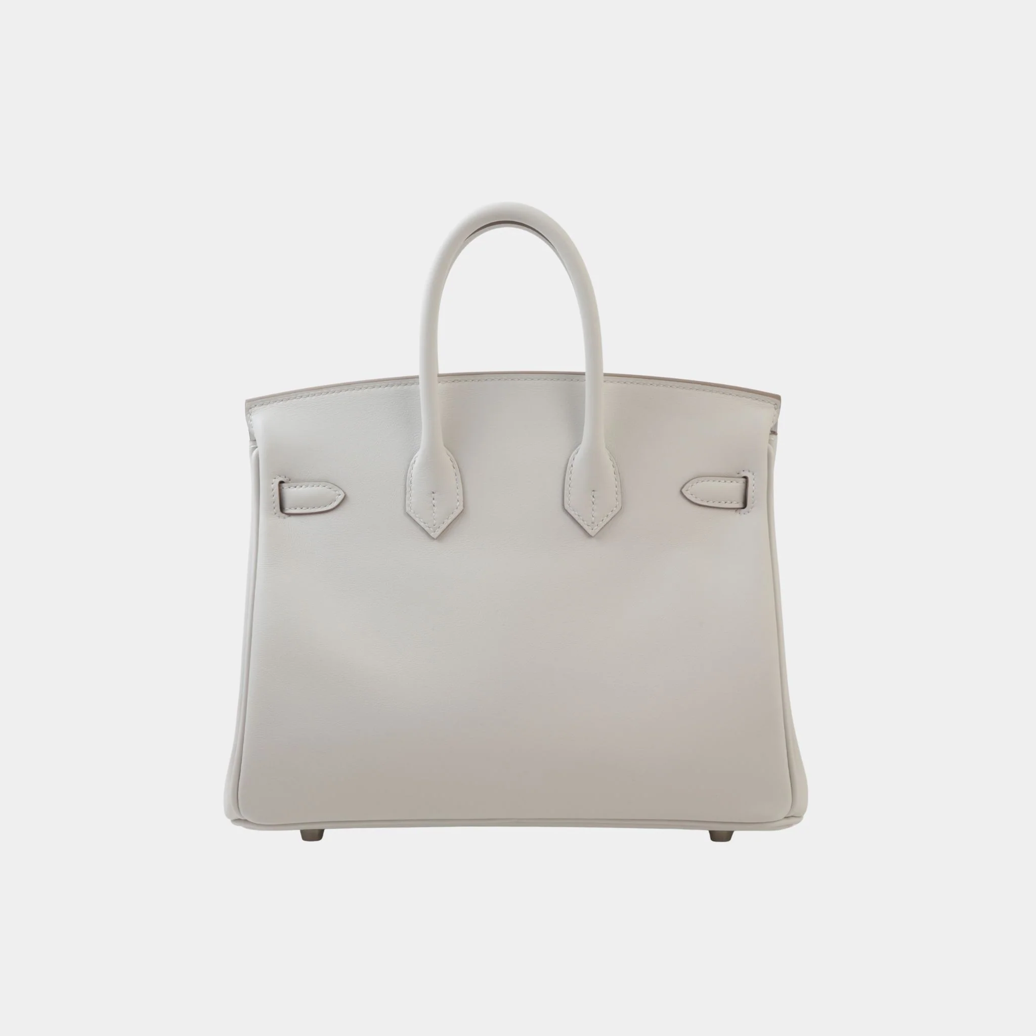 Birkin 25 Swift Gris Pale PHW - Image 2