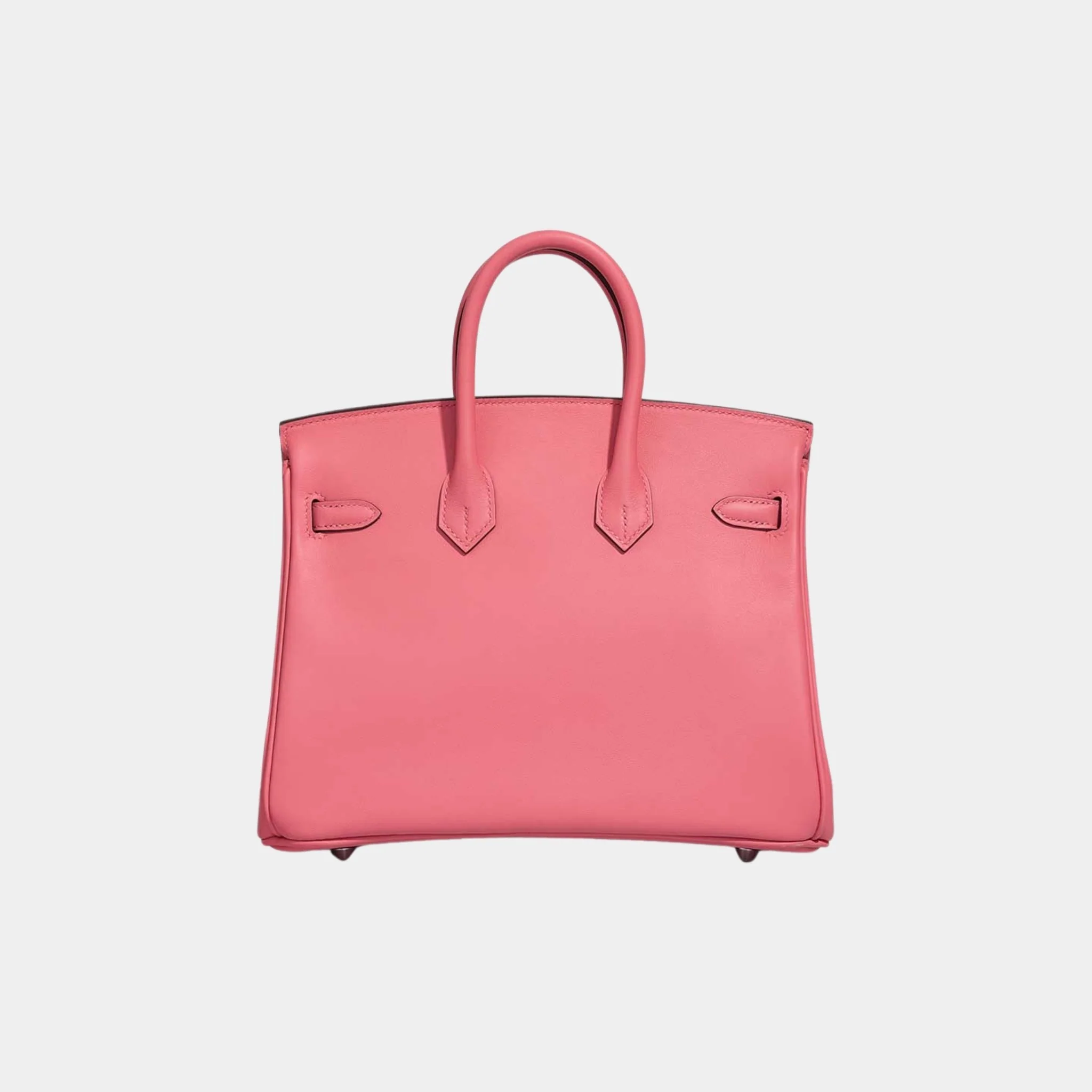 Birkin 25 Swift Rose Azalee PHW - Image 2