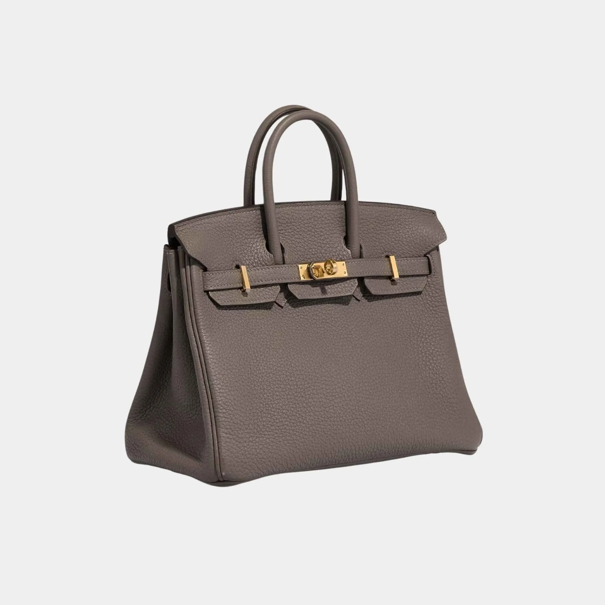 Birkin 25 Togo Gris Meyer GHW - Image 3