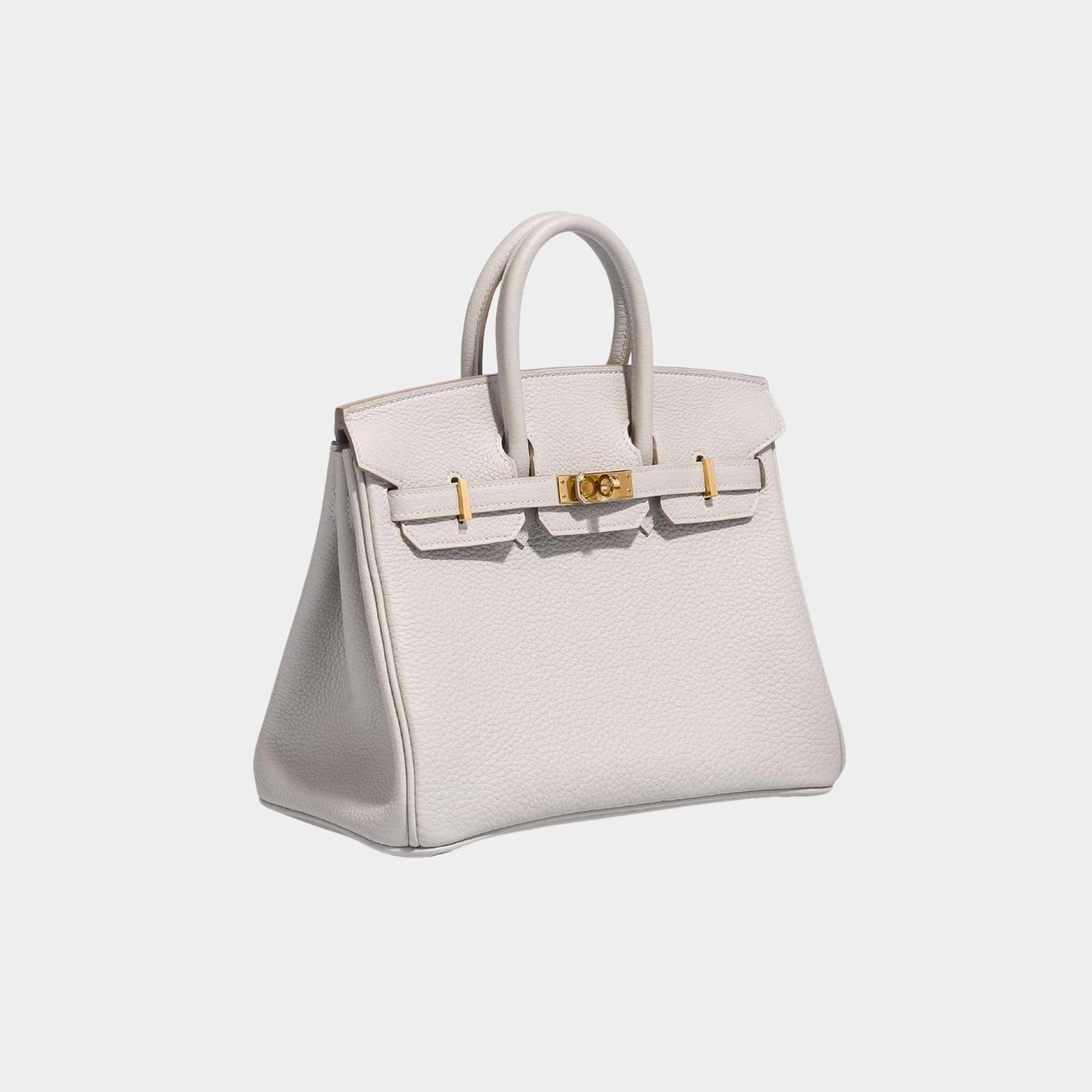 Birkin 25 Togo Gris Perle GHW - Image 3
