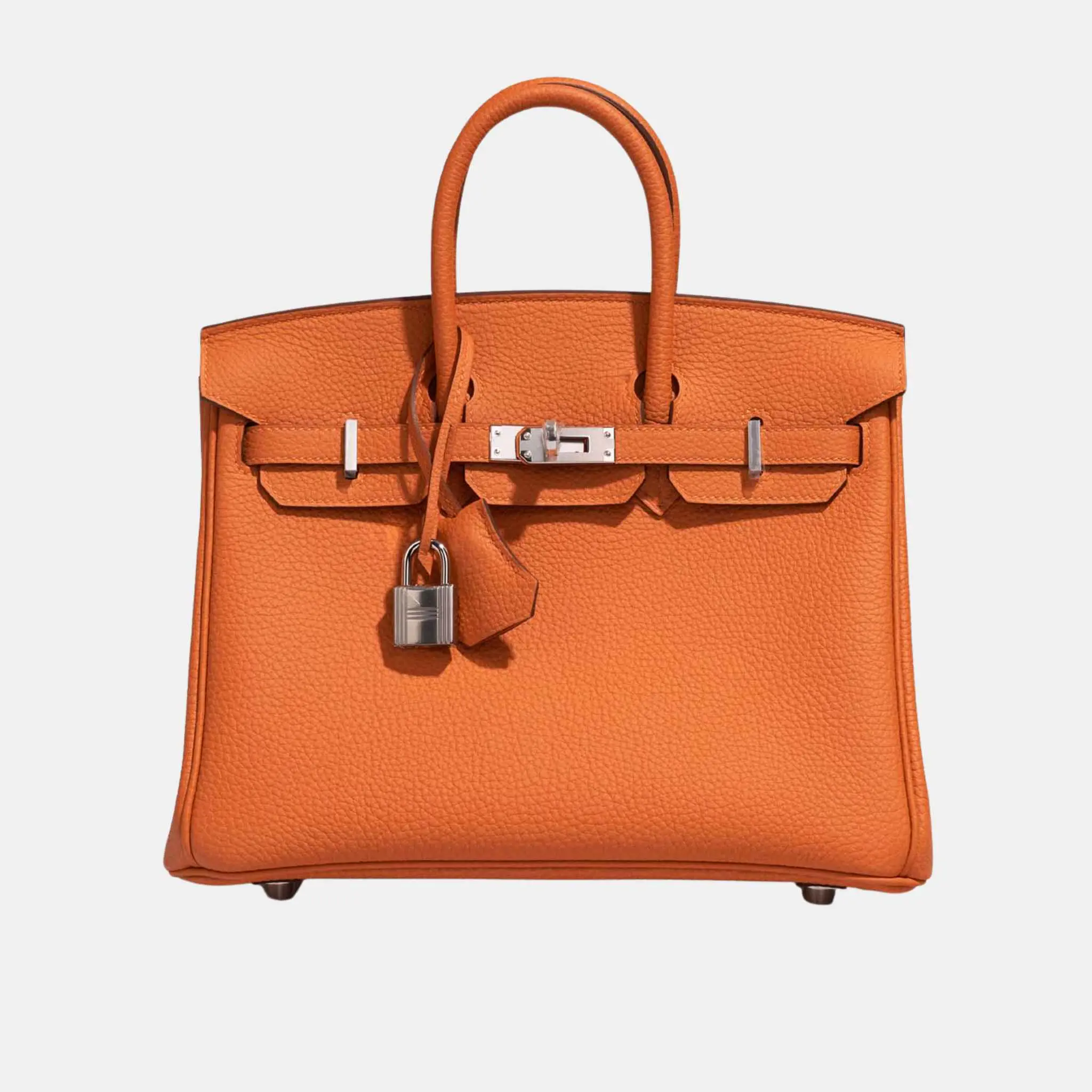 Birkin 25 Togo Orange H PHW
