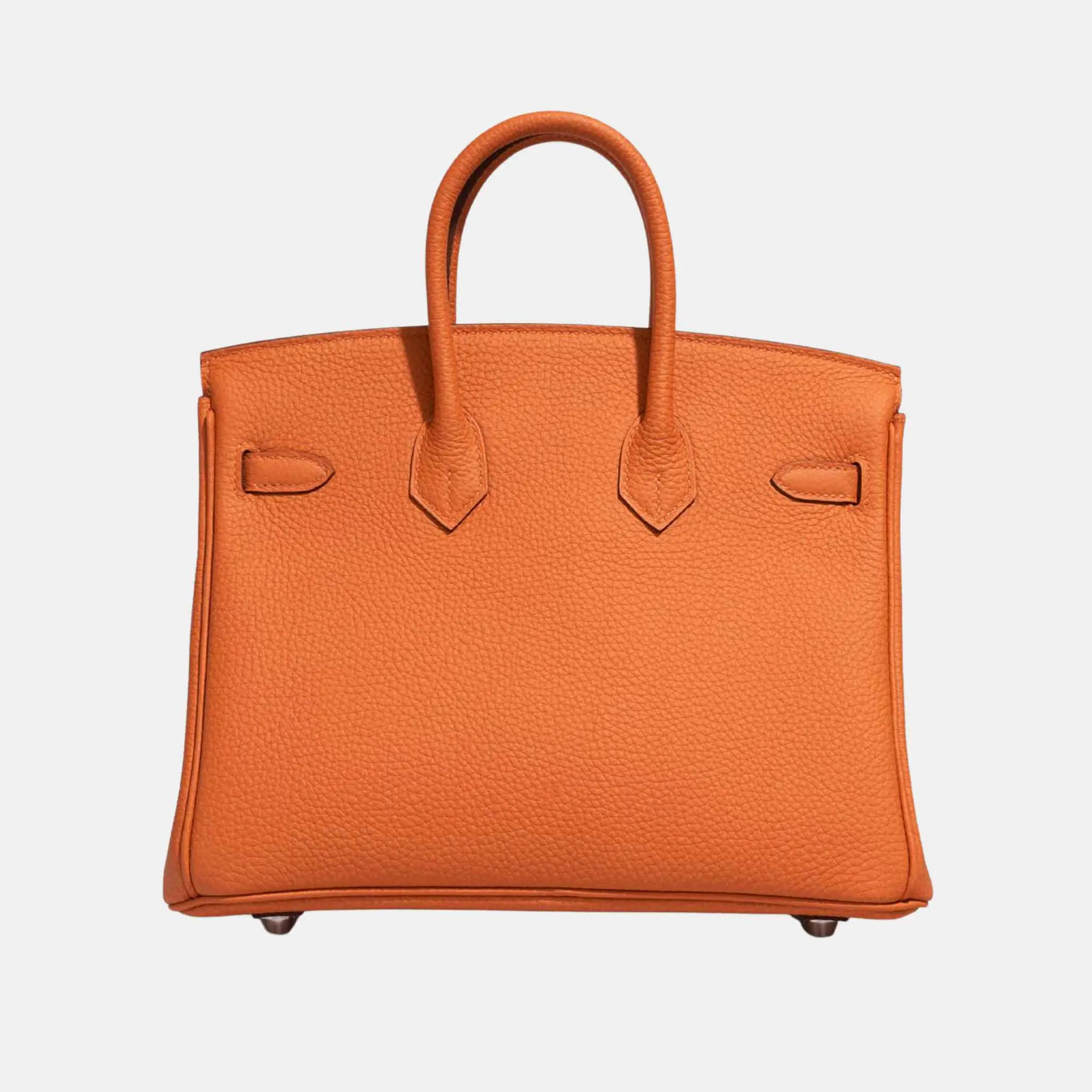 Birkin 25 Togo Orange H PHW - Image 2
