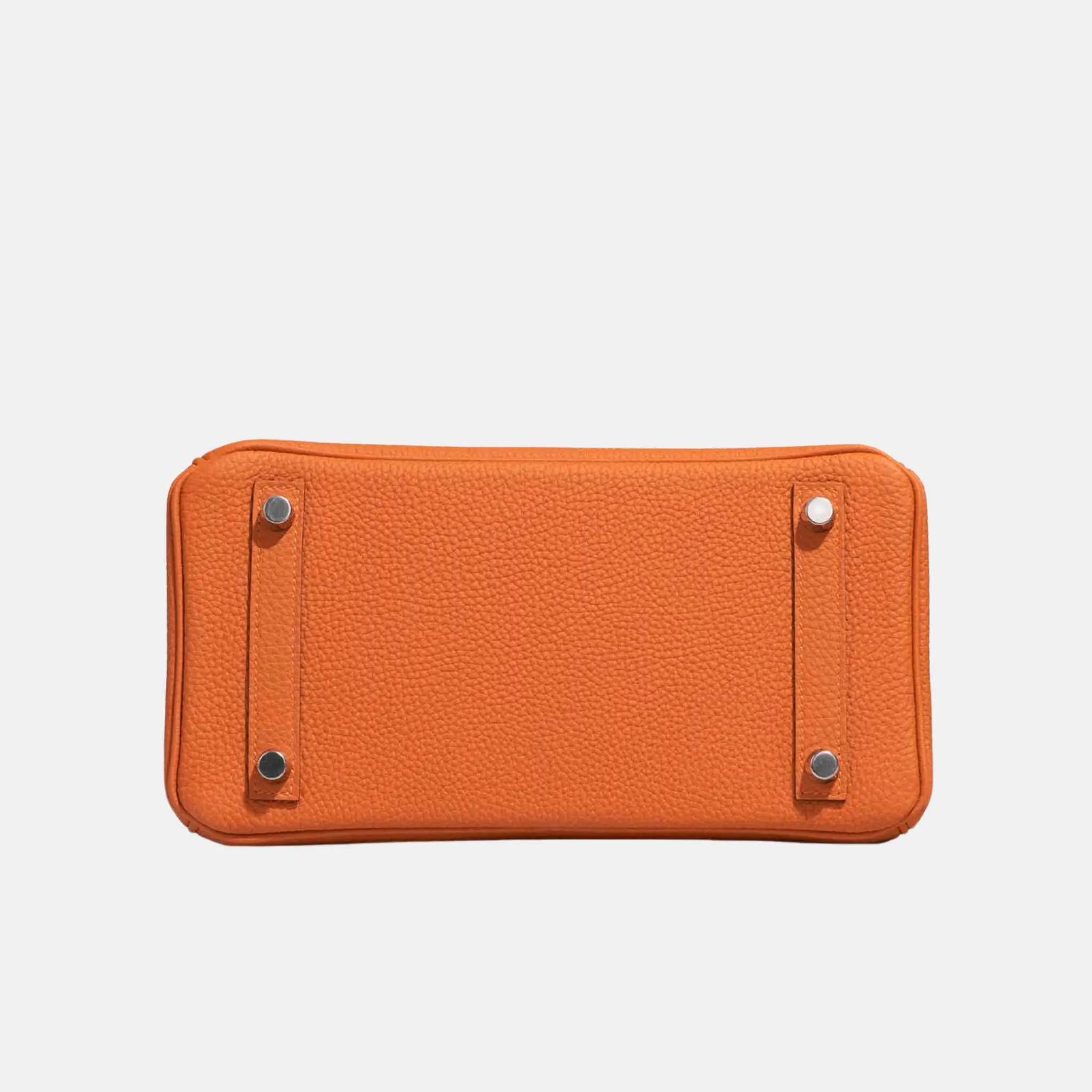 Birkin 25 Togo Orange H PHW - Image 3