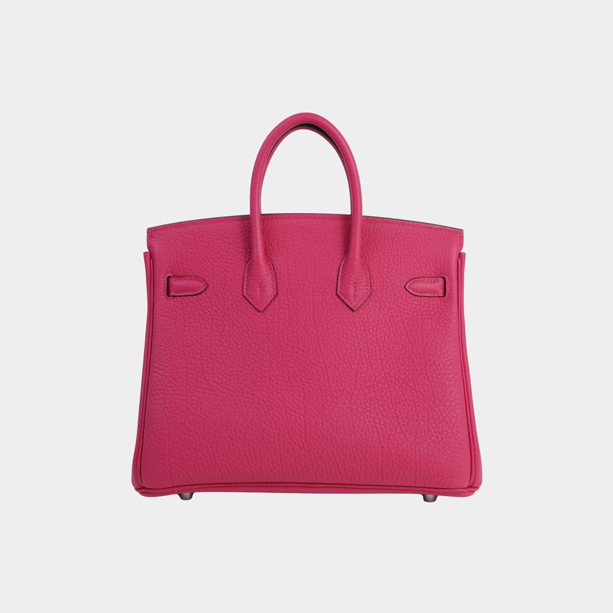 Birkin 25 Togo Rose Mexico PHW - Image 2