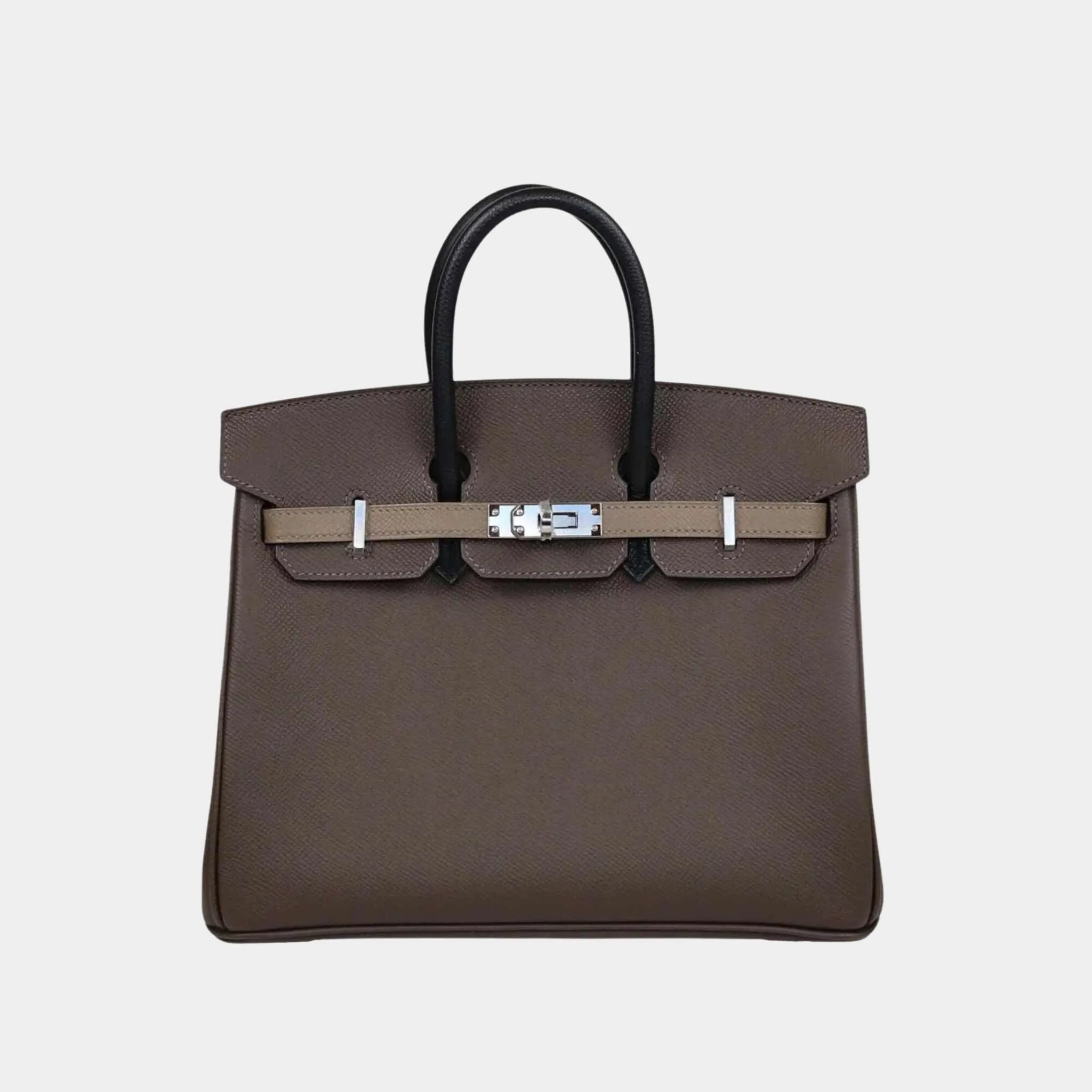 Birkin 25 Togo Tricolor Ecorce/Etoupe/Black PHW