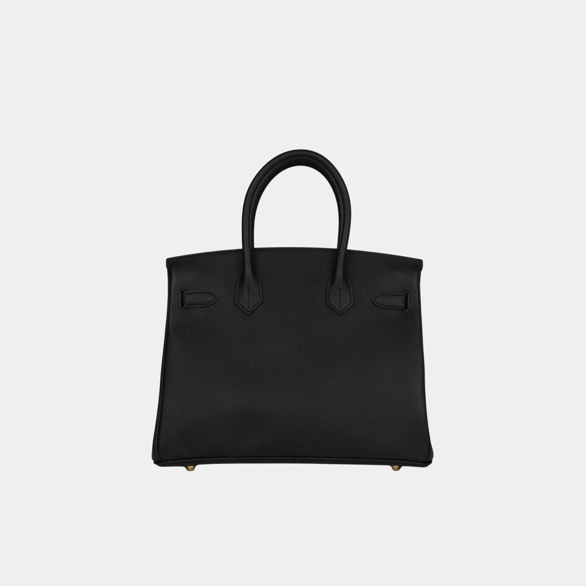 Birkin 30 Epsom Black GHW - Image 2