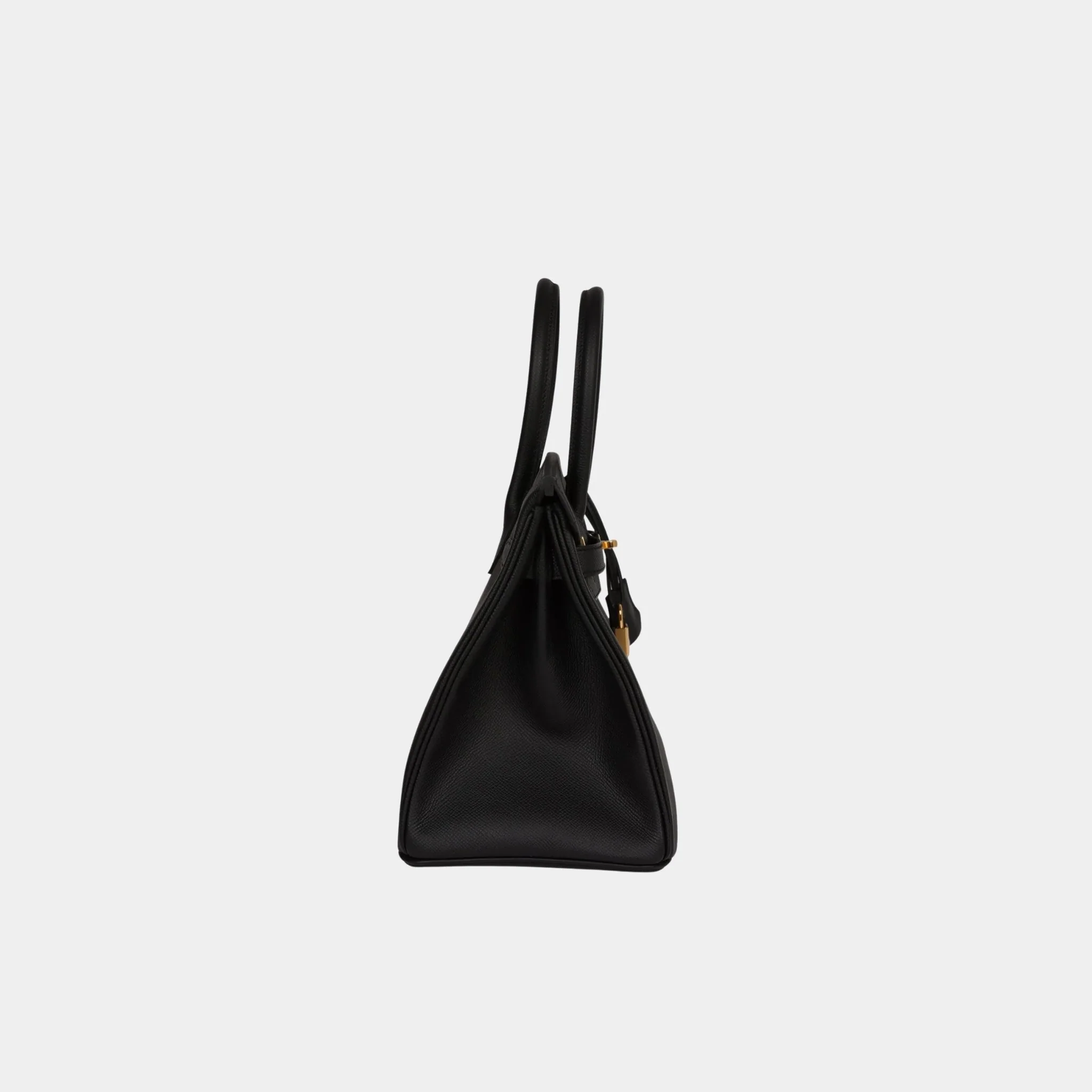 Birkin 30 Epsom Black GHW - Image 3
