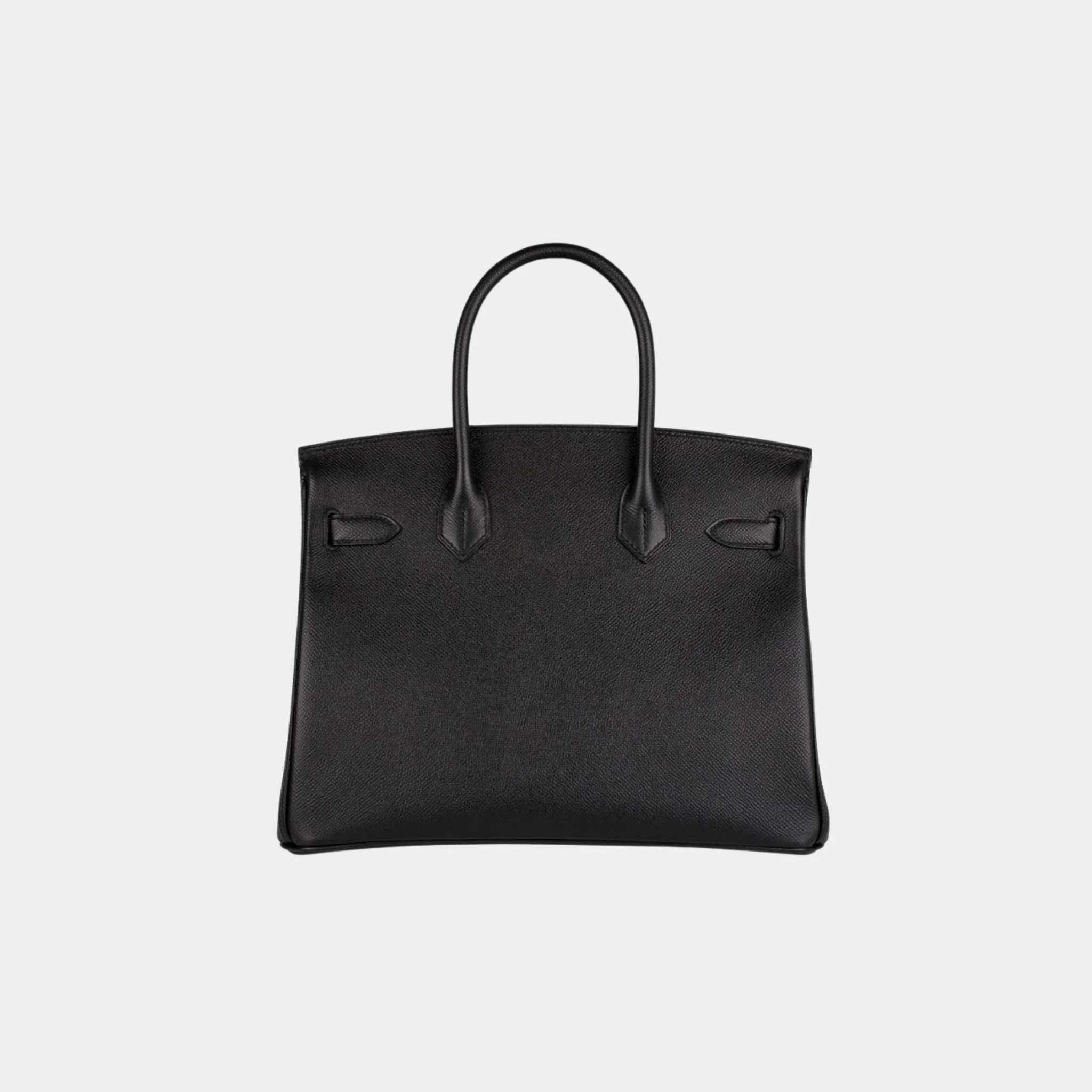 Birkin 30 Epsom Black PHW - Image 2
