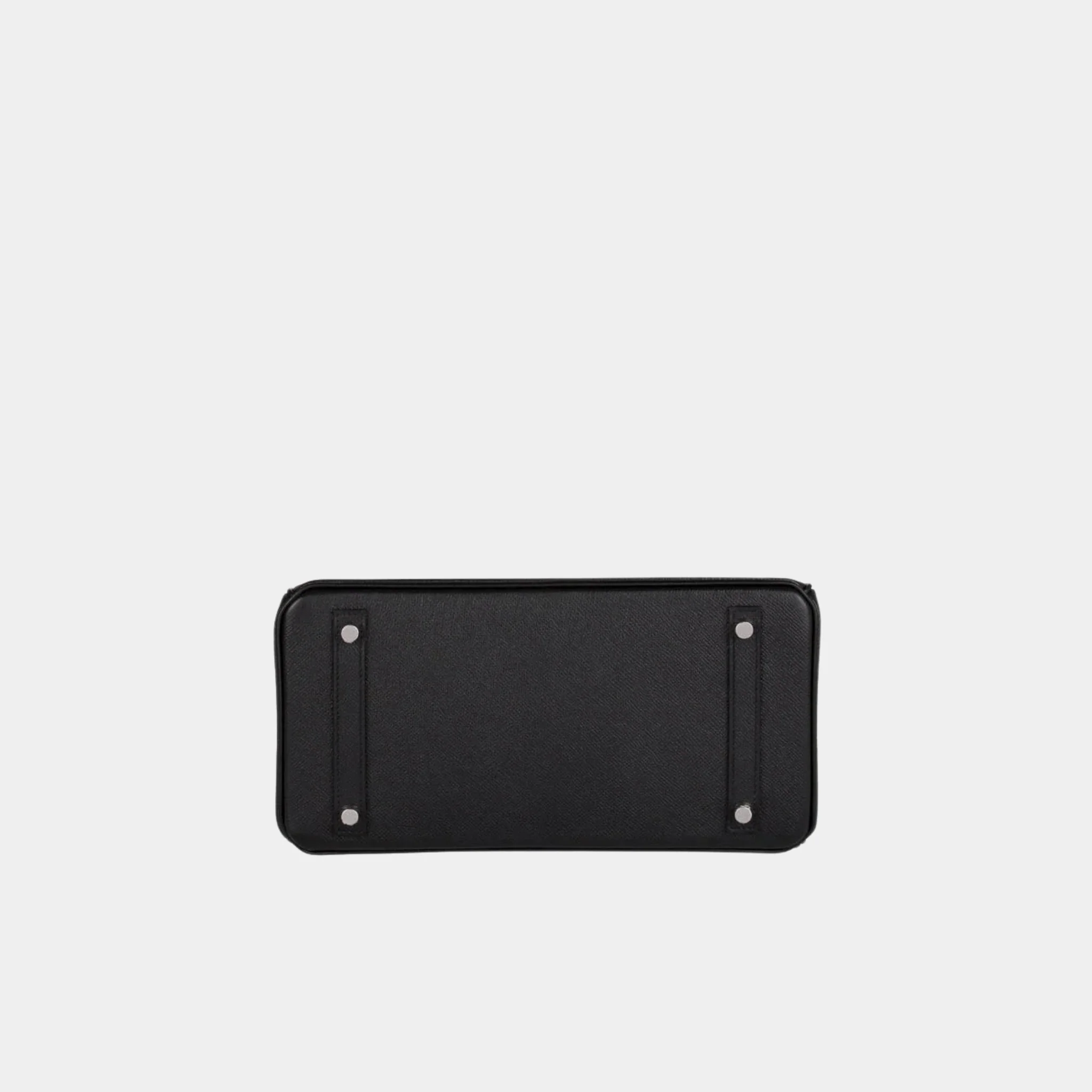 Birkin 30 Epsom Black PHW - Image 4