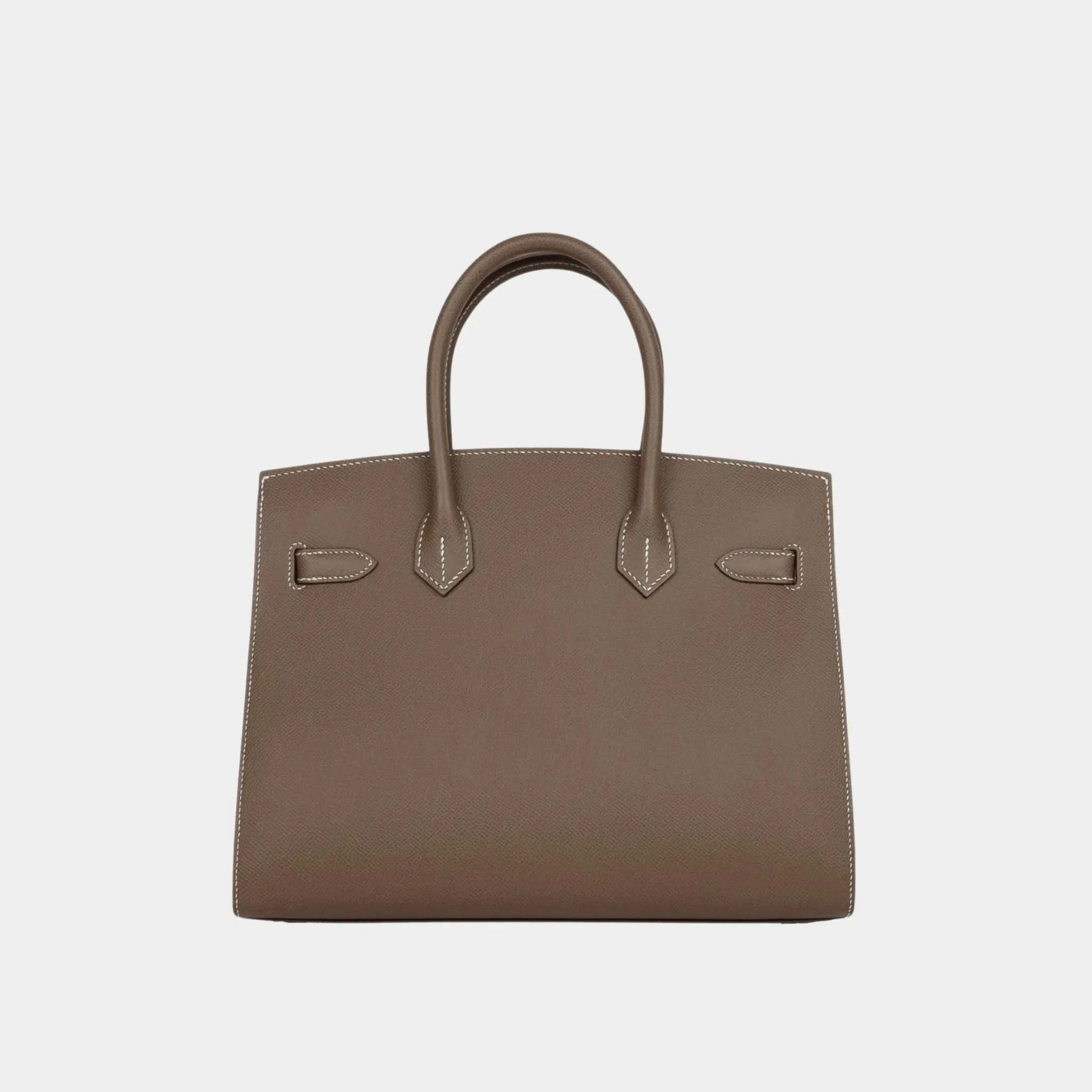 Birkin 30 Epsom Etoupe PHW - Image 2