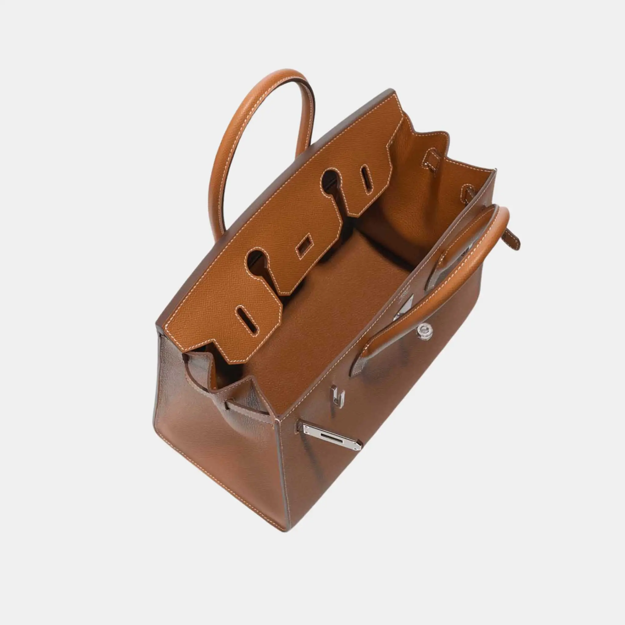 Birkin 30 Epsom Gold PHW - Image 3