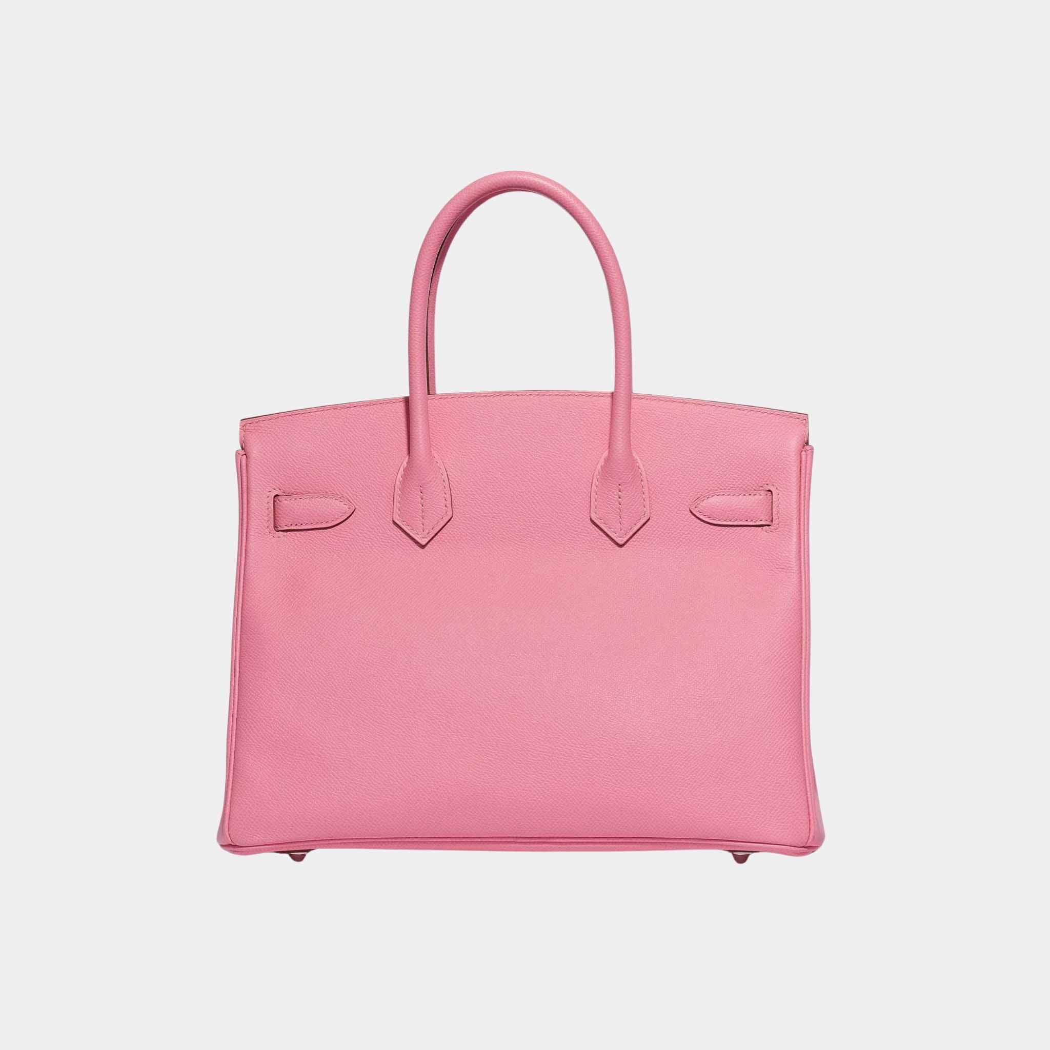 Birkin 30 Epsom Rose Confetti PHW - Image 3