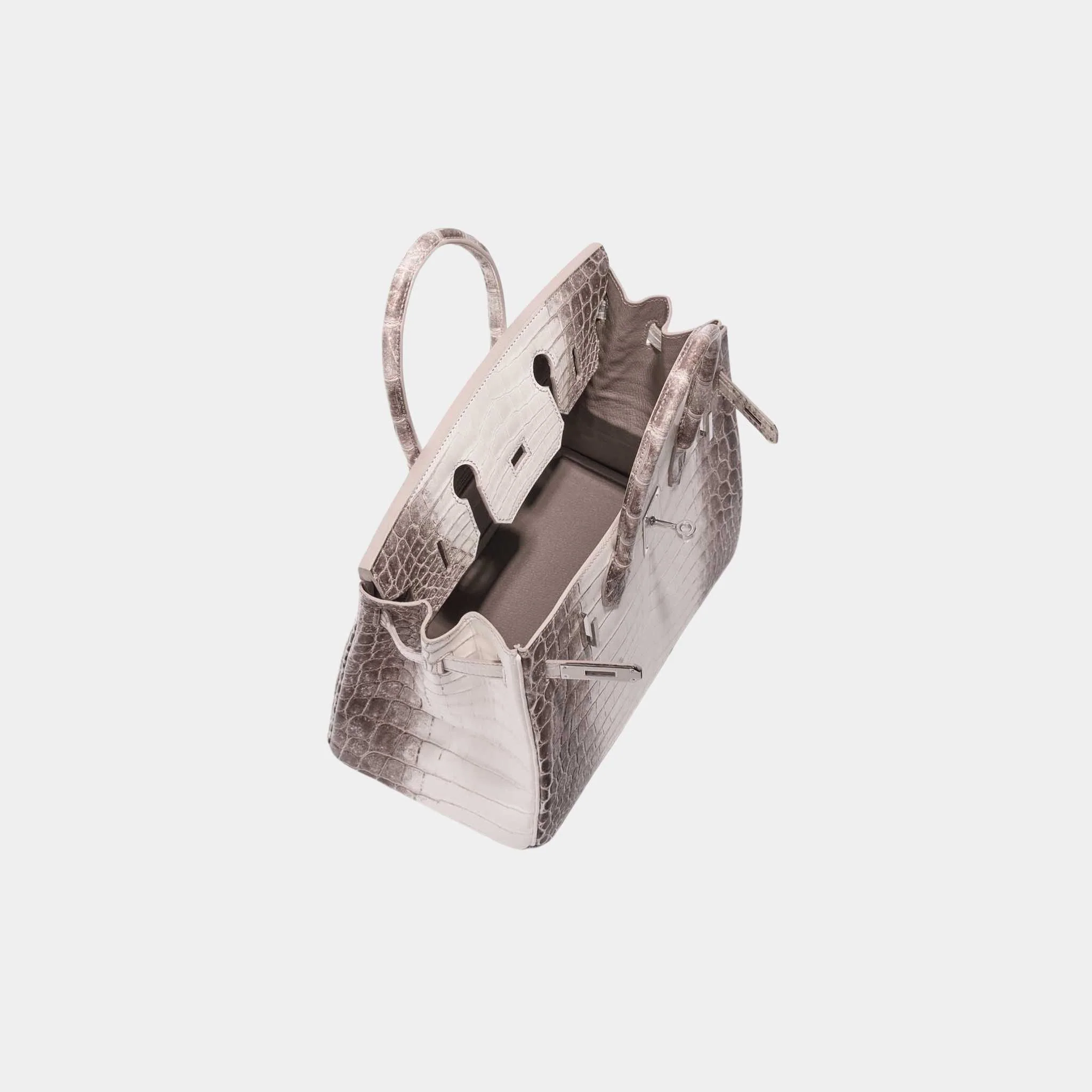 Birkin 30 Matte Alligator Himalaya Blanc PHW - Image 2