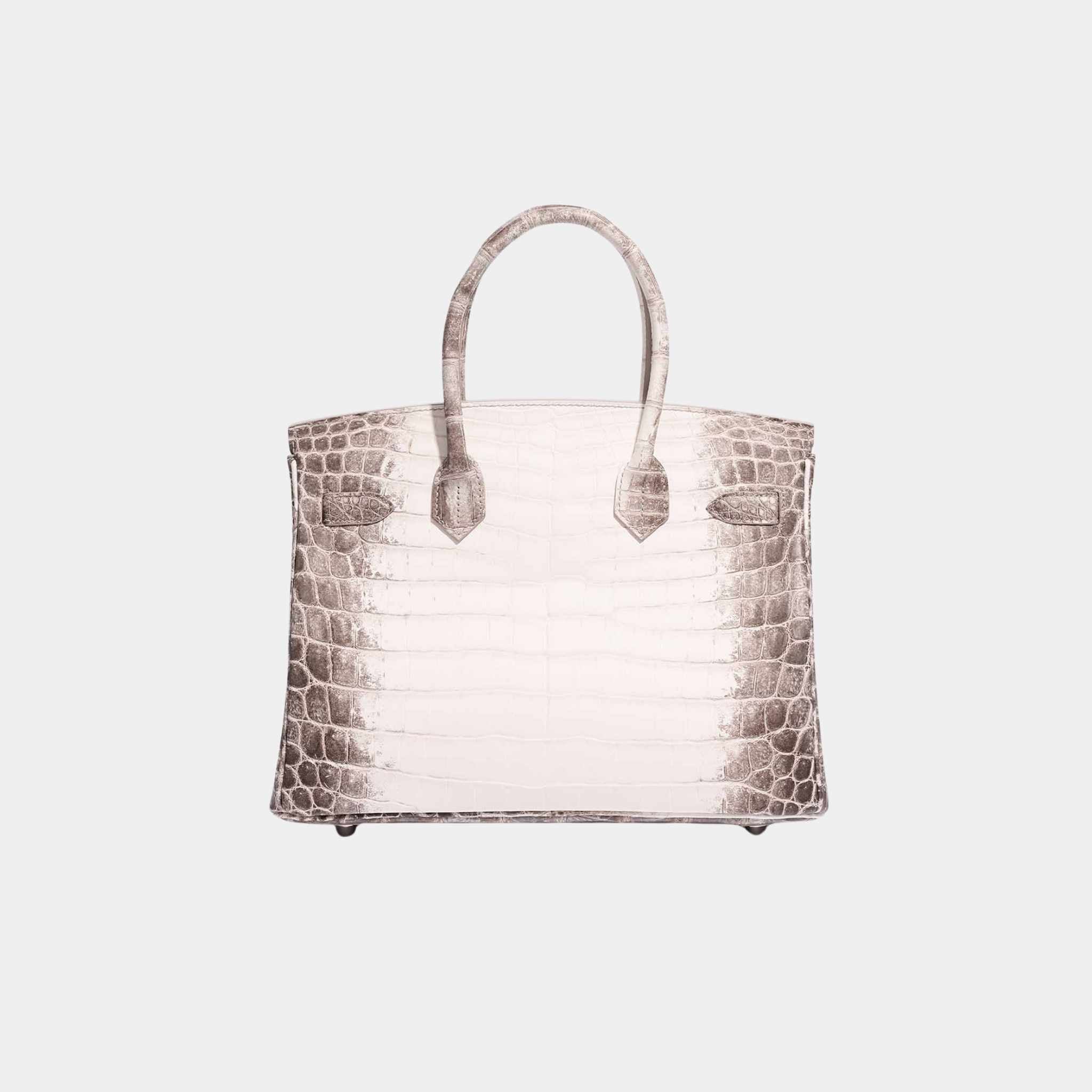 Birkin 30 Matte Alligator Himalaya Blanc PHW - Image 3