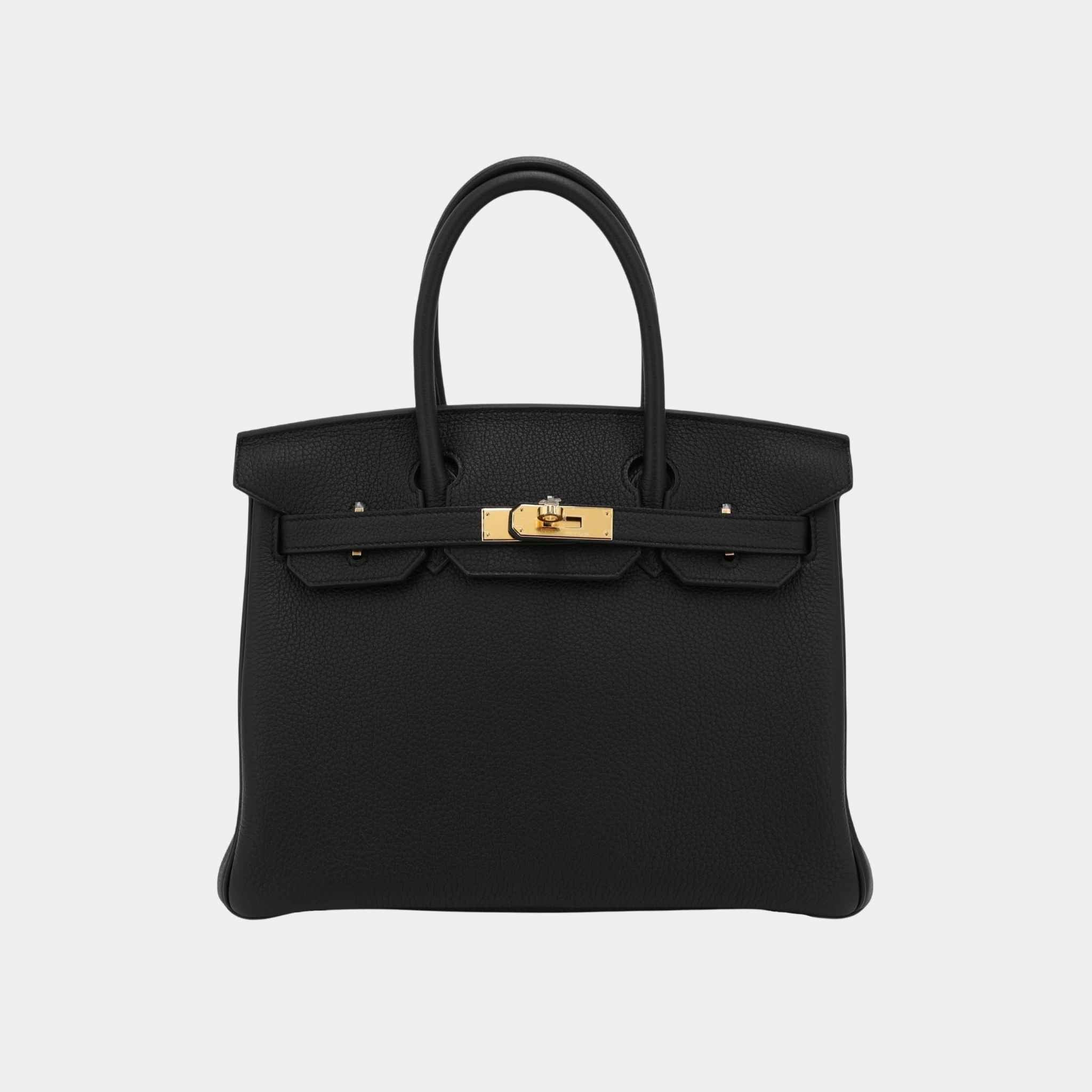 Birkin 30 Togo Black GHW