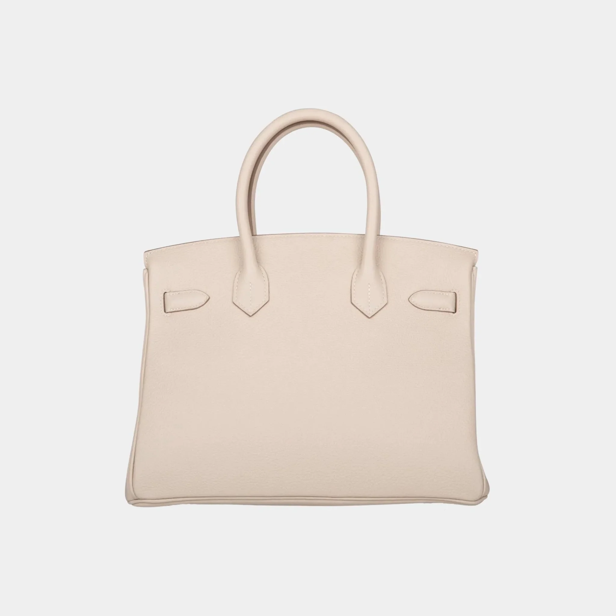 Birkin 30 Togo Craie GHW - Image 2