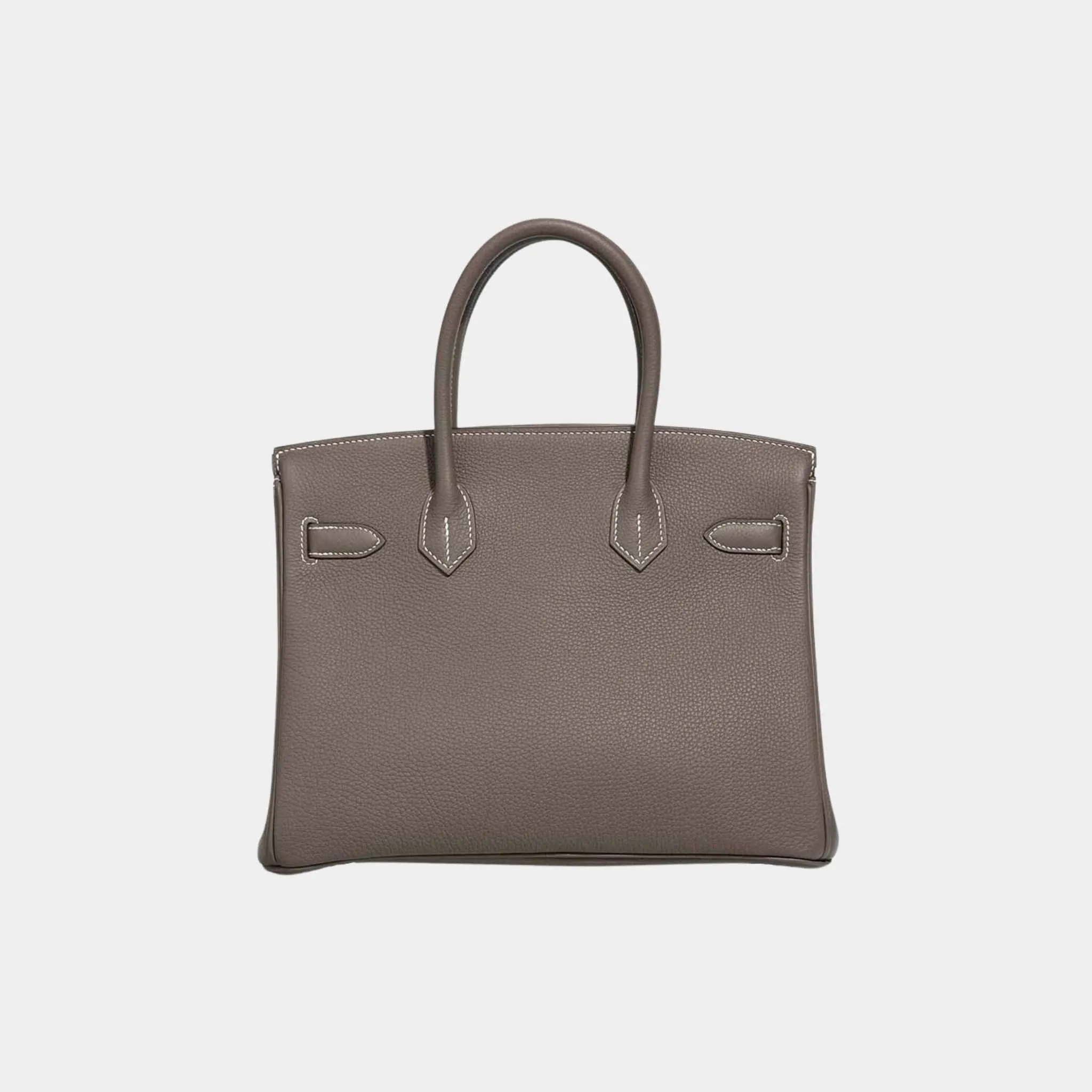 Birkin 30 Togo Etoupe PHW - Image 2
