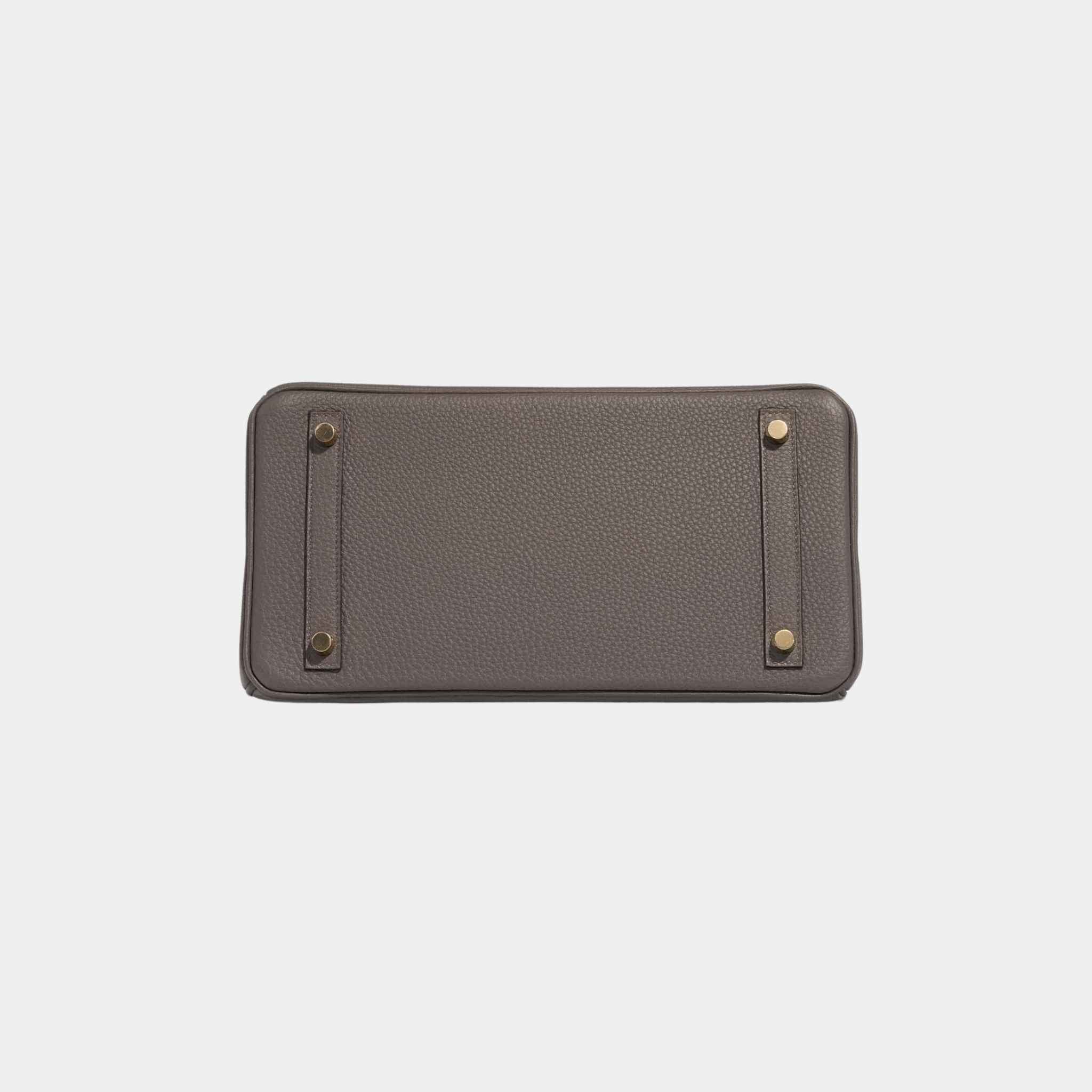 Birkin 30 Togo Gris Etain GHW - Image 2