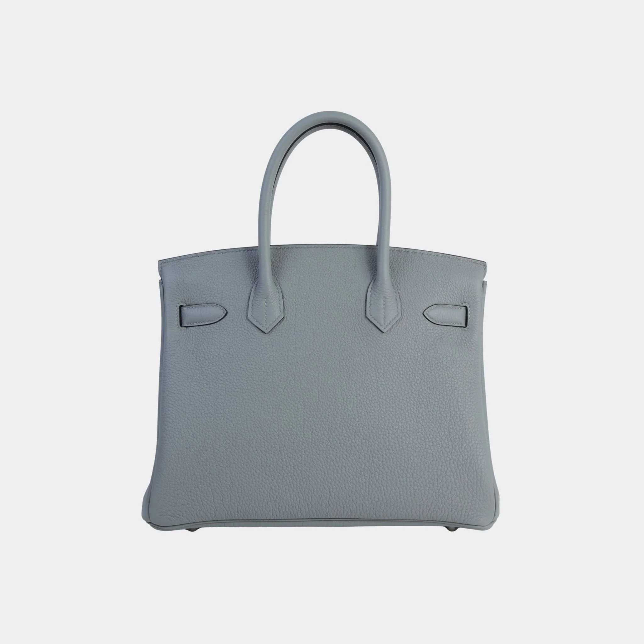 Birkin 30 Togo Gris Mouette PHW - Image 2