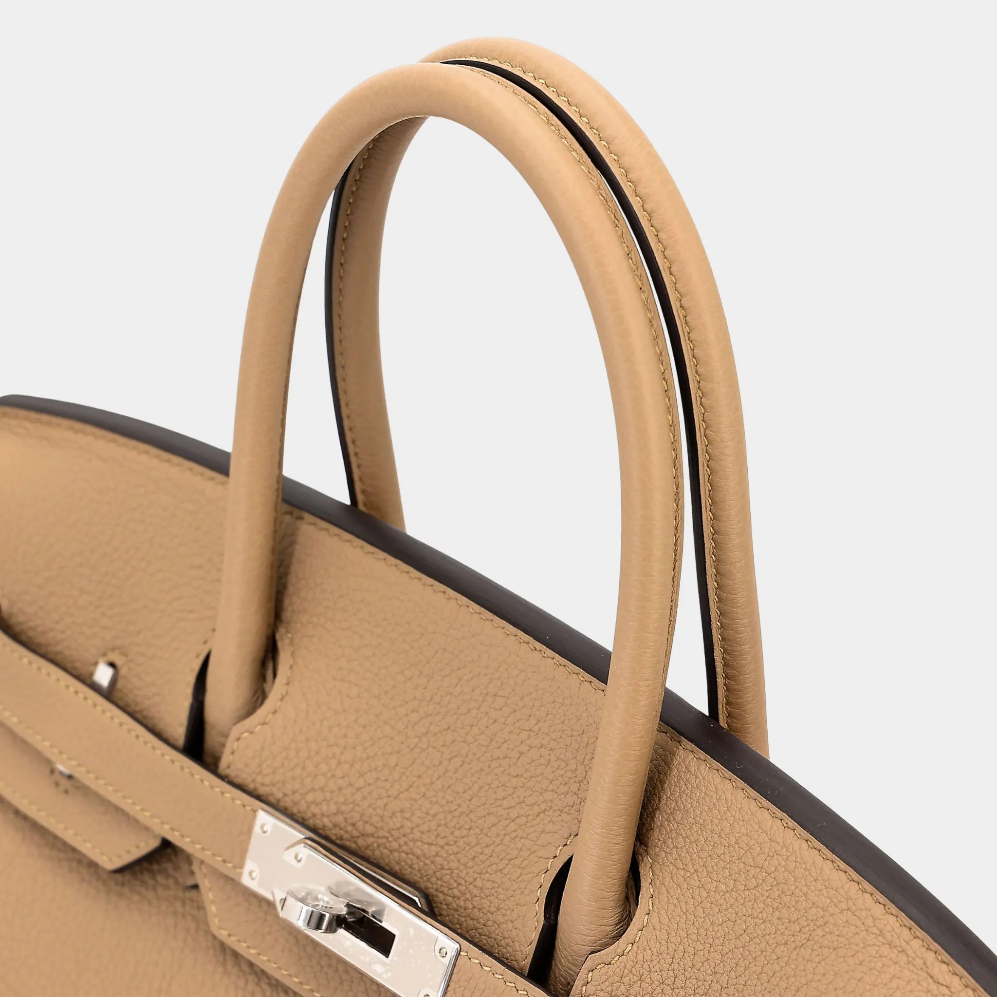 Birkin 30 Togo Poussiere PHW - Image 4