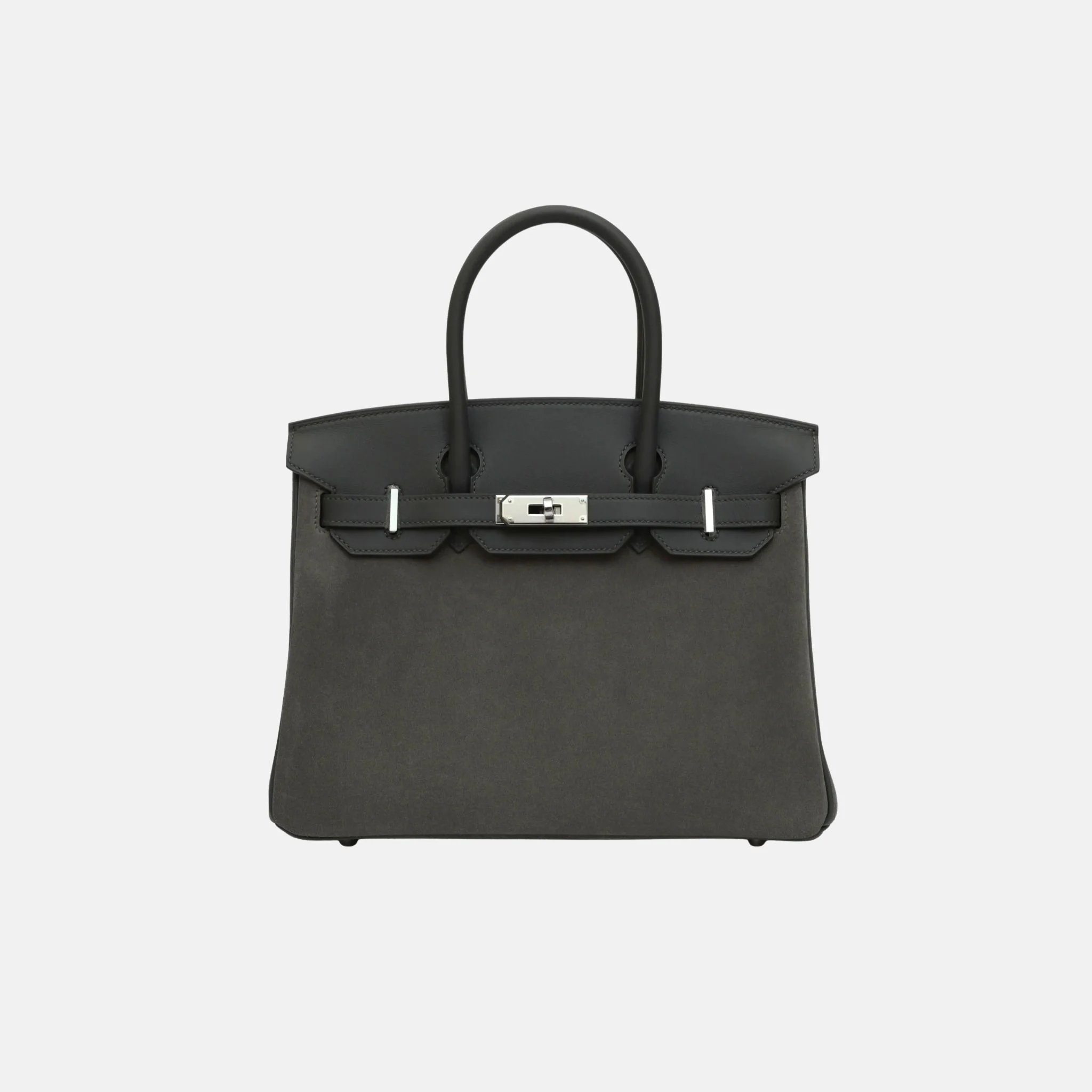Birkin 30 Vert Mangrove Swift/Doblis Suede PHW