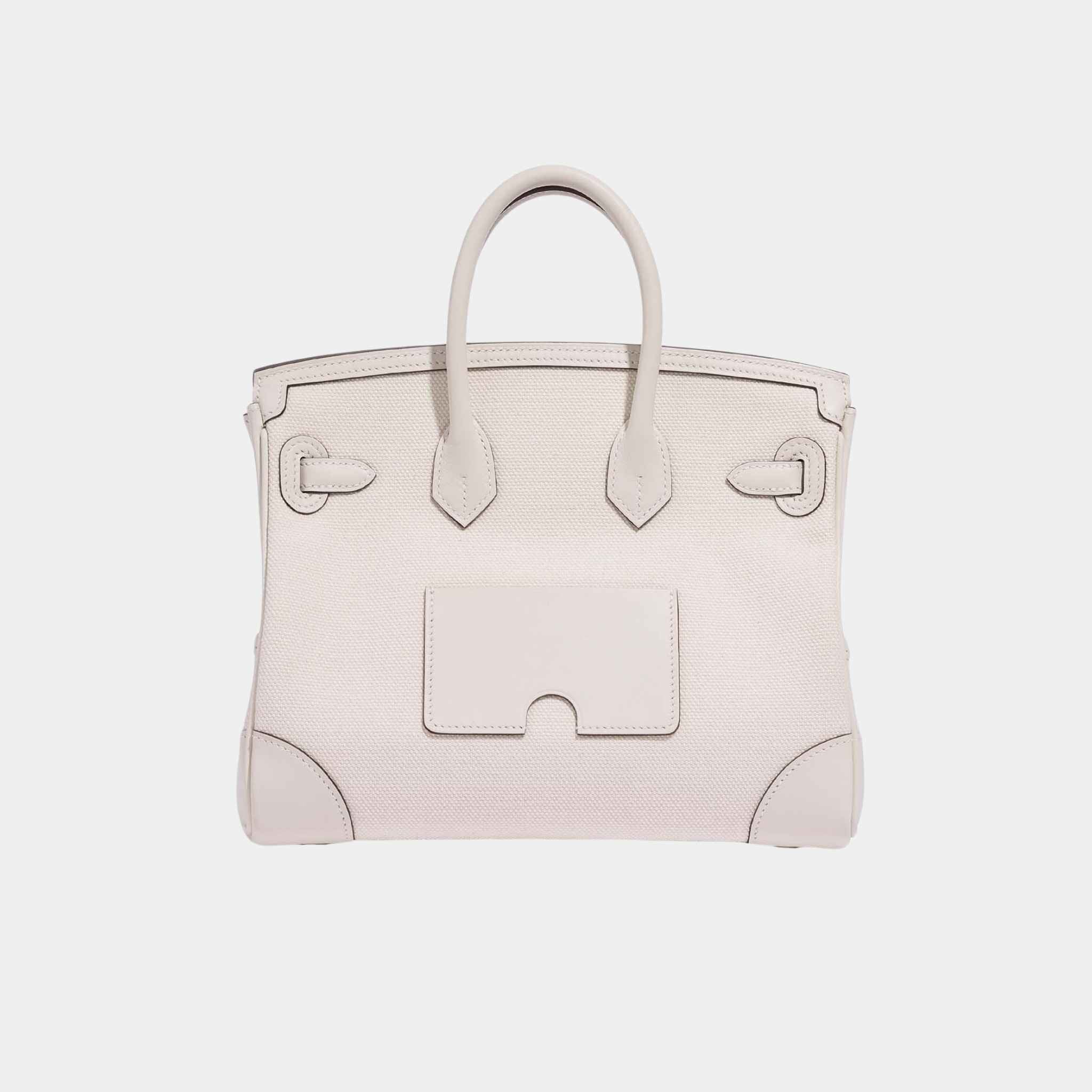 Birkin Cargo 25 Toile Swift Nata - Image 3