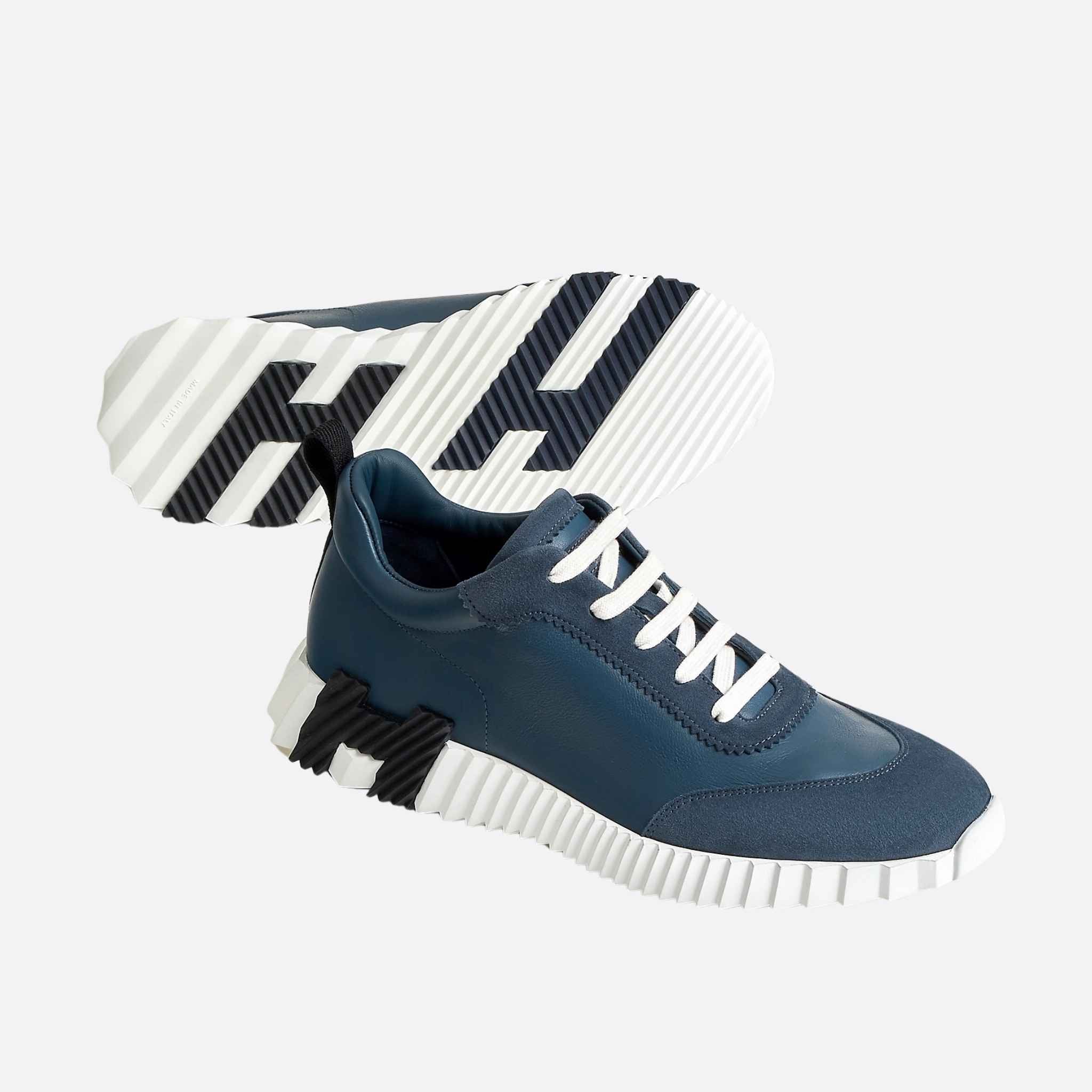 Bouncing Sneaker Calfskin Suede Men
