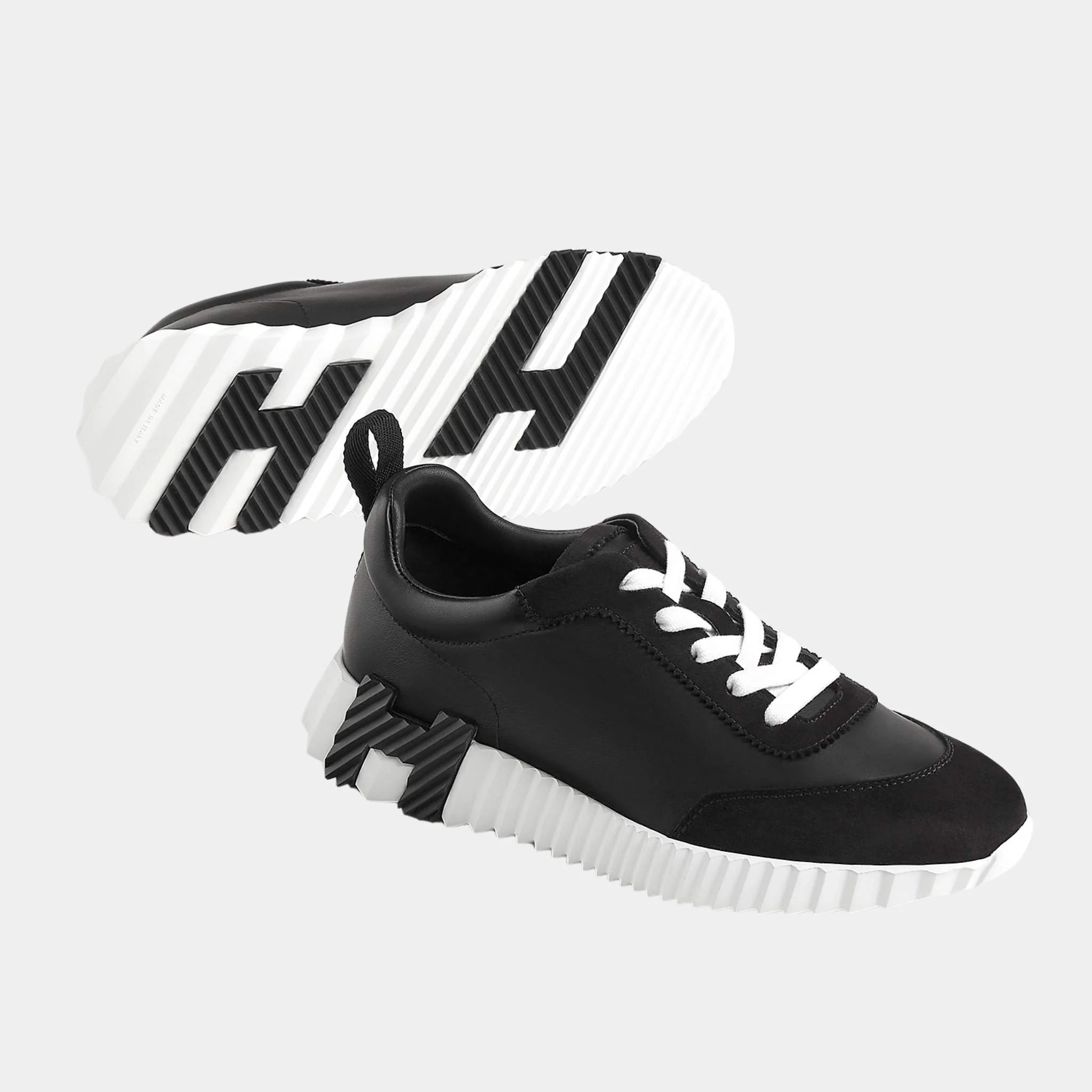 Bouncing Sneaker Calfskin and Suede Women