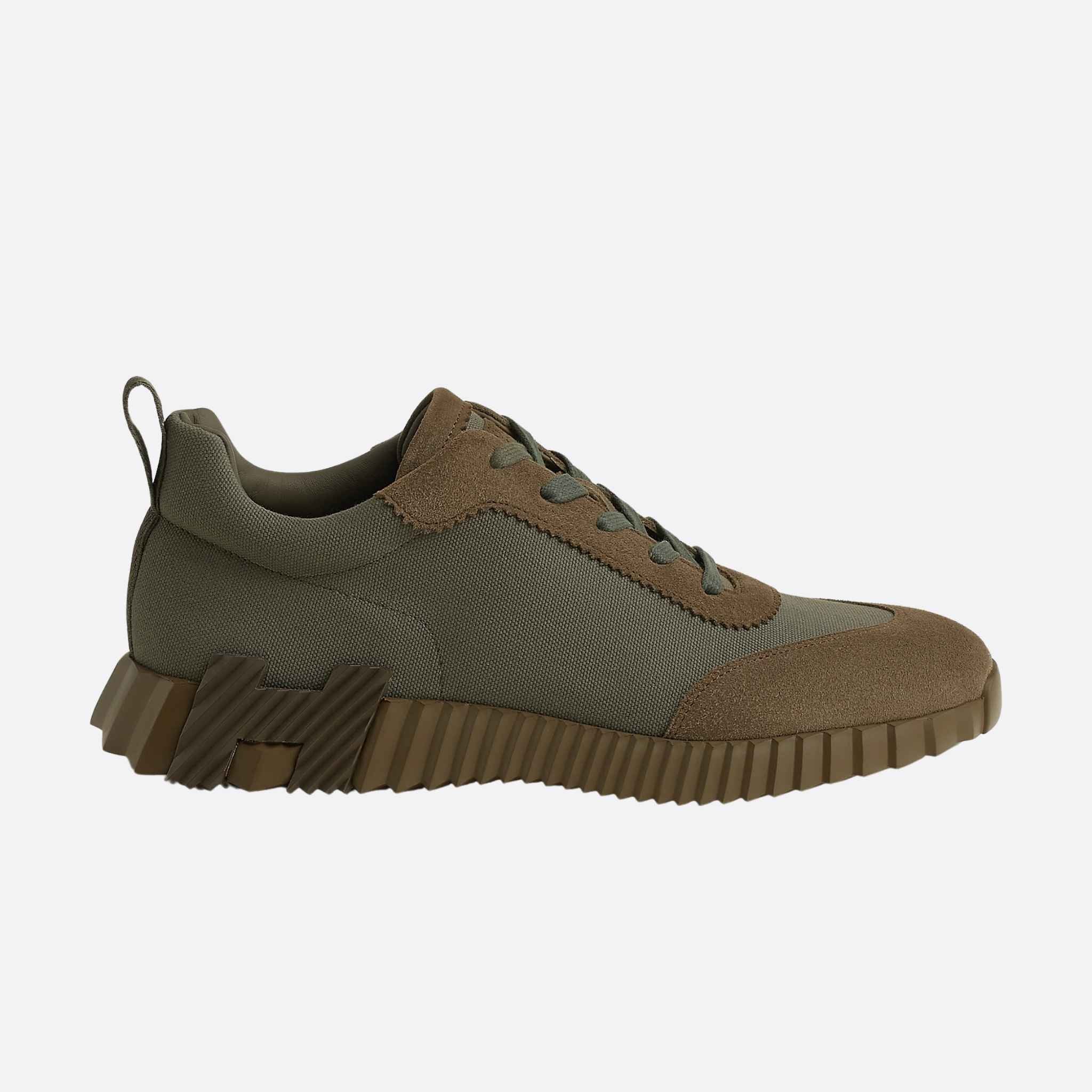 Bouncing Sneaker Cotton Canvas Suede Men - Image 2