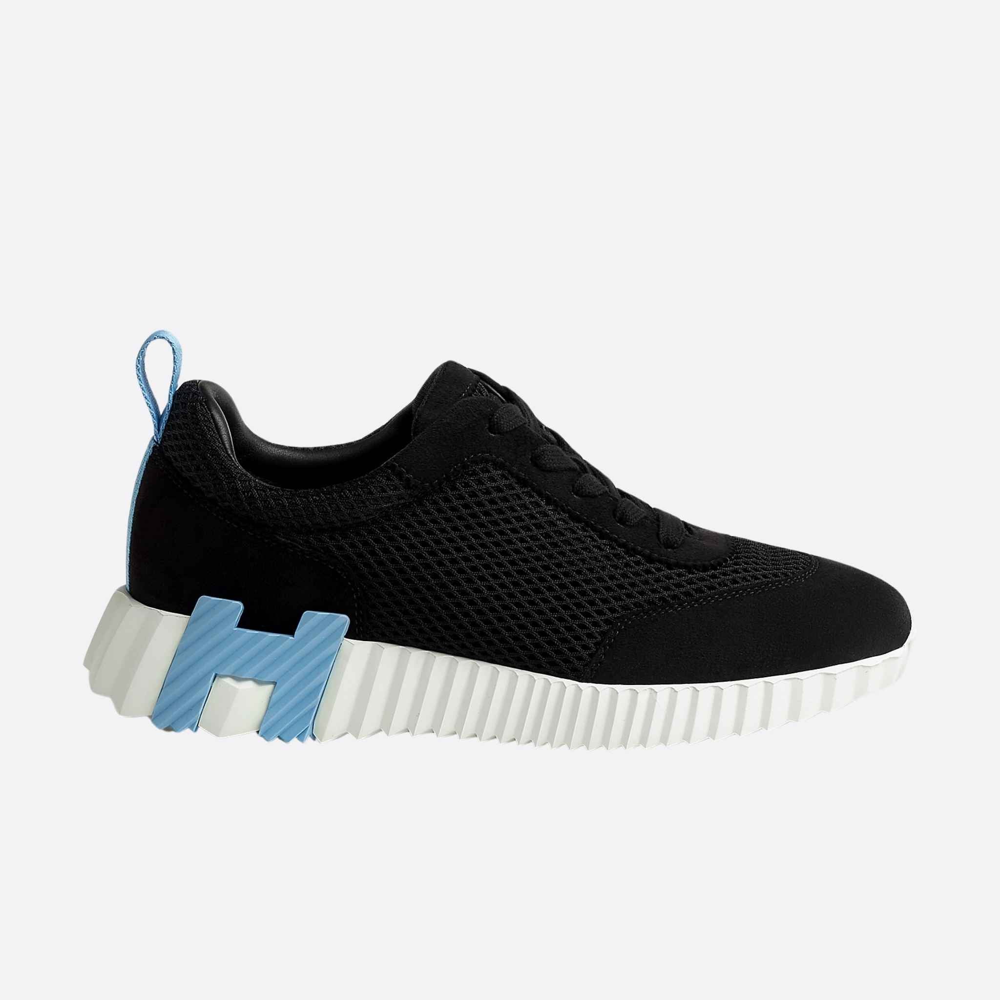 Bouncing Sneaker Graphic Mesh Suede Women - Image 2