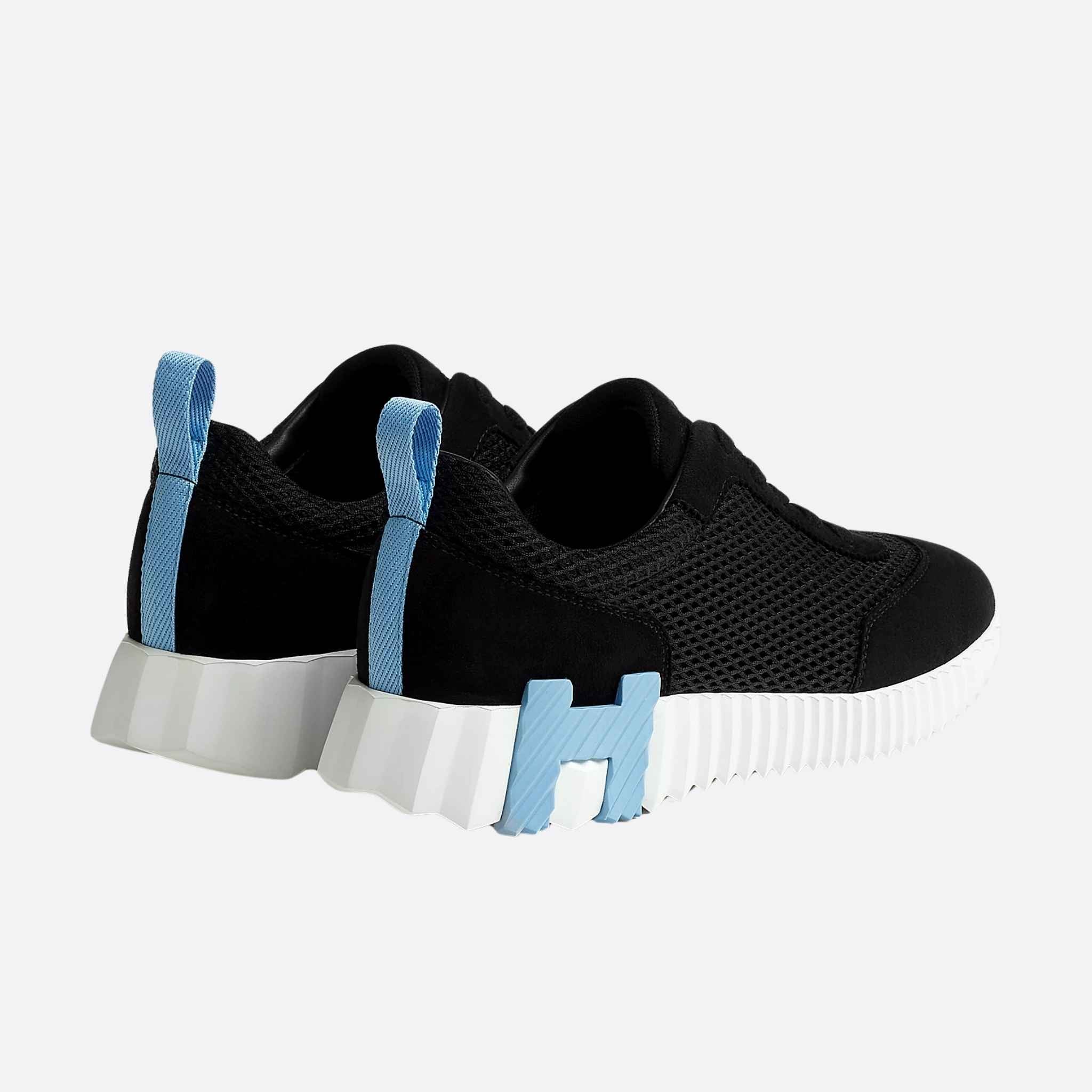 Bouncing Sneaker Graphic Mesh Suede Women - Image 3