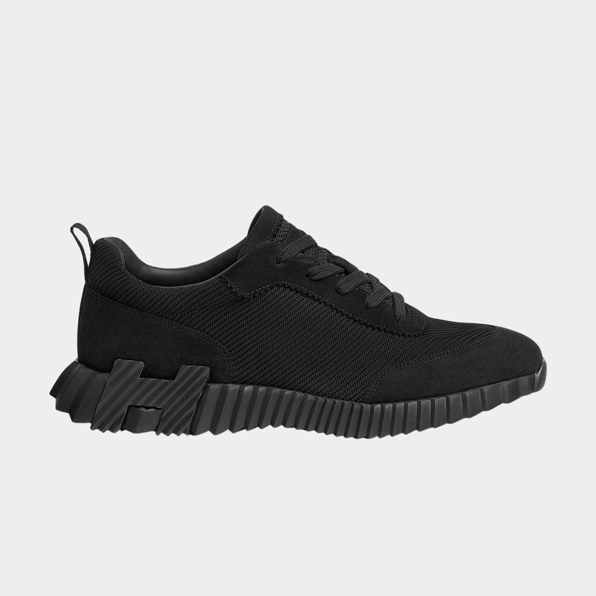 Bouncing Sneaker in Technical Mesh and Suede Men - Image 2