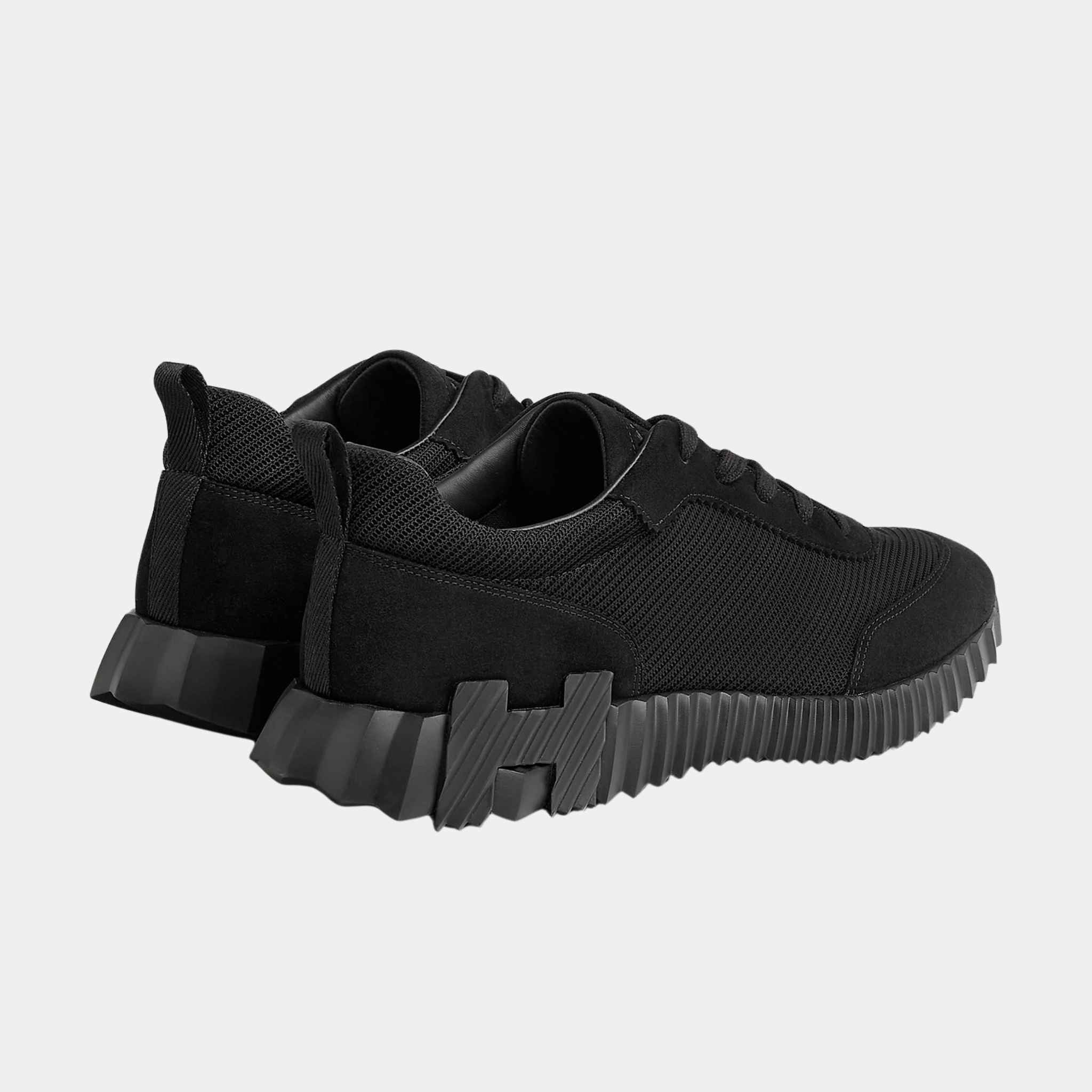 Bouncing Sneaker in Technical Mesh and Suede Men - Image 3