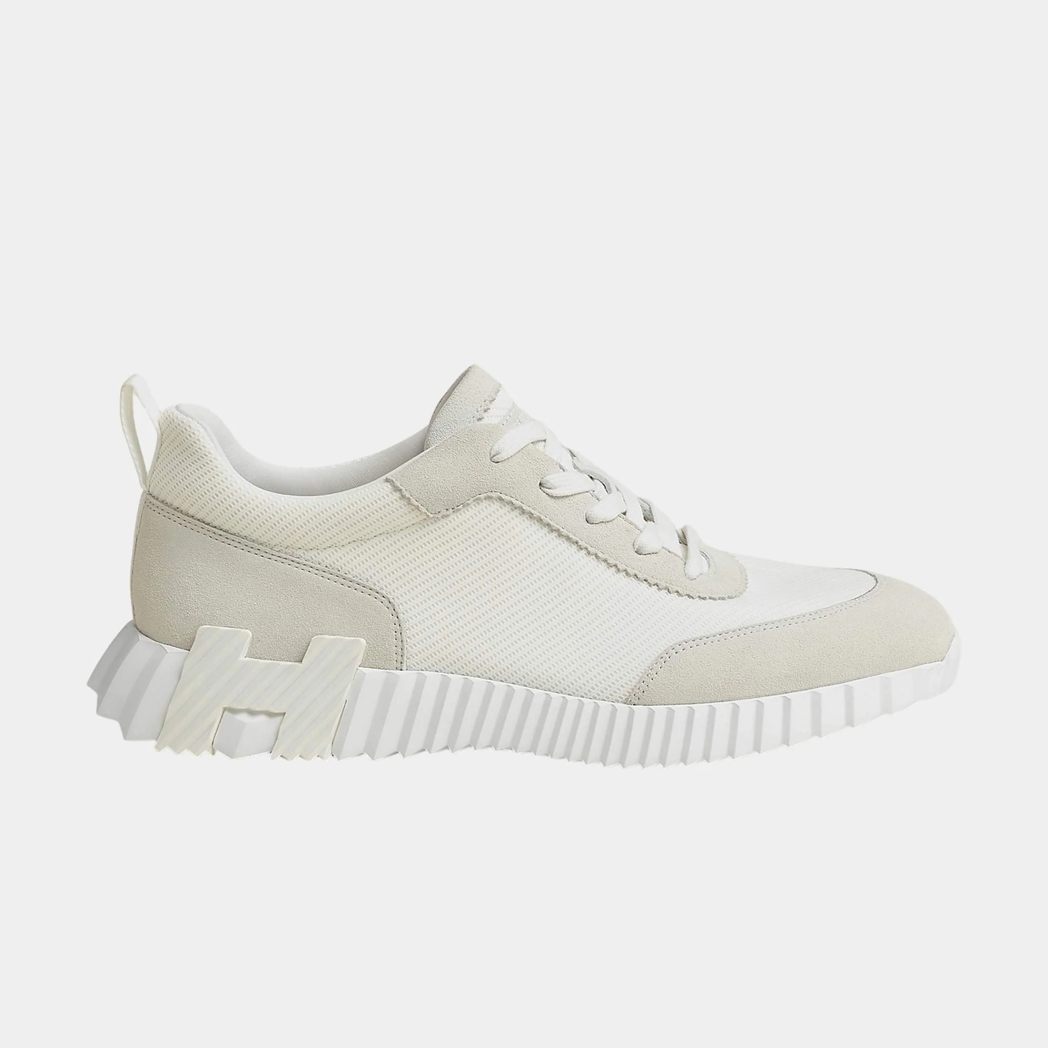 Bouncing Sneaker in Technical Mesh and Suede Men - Image 5