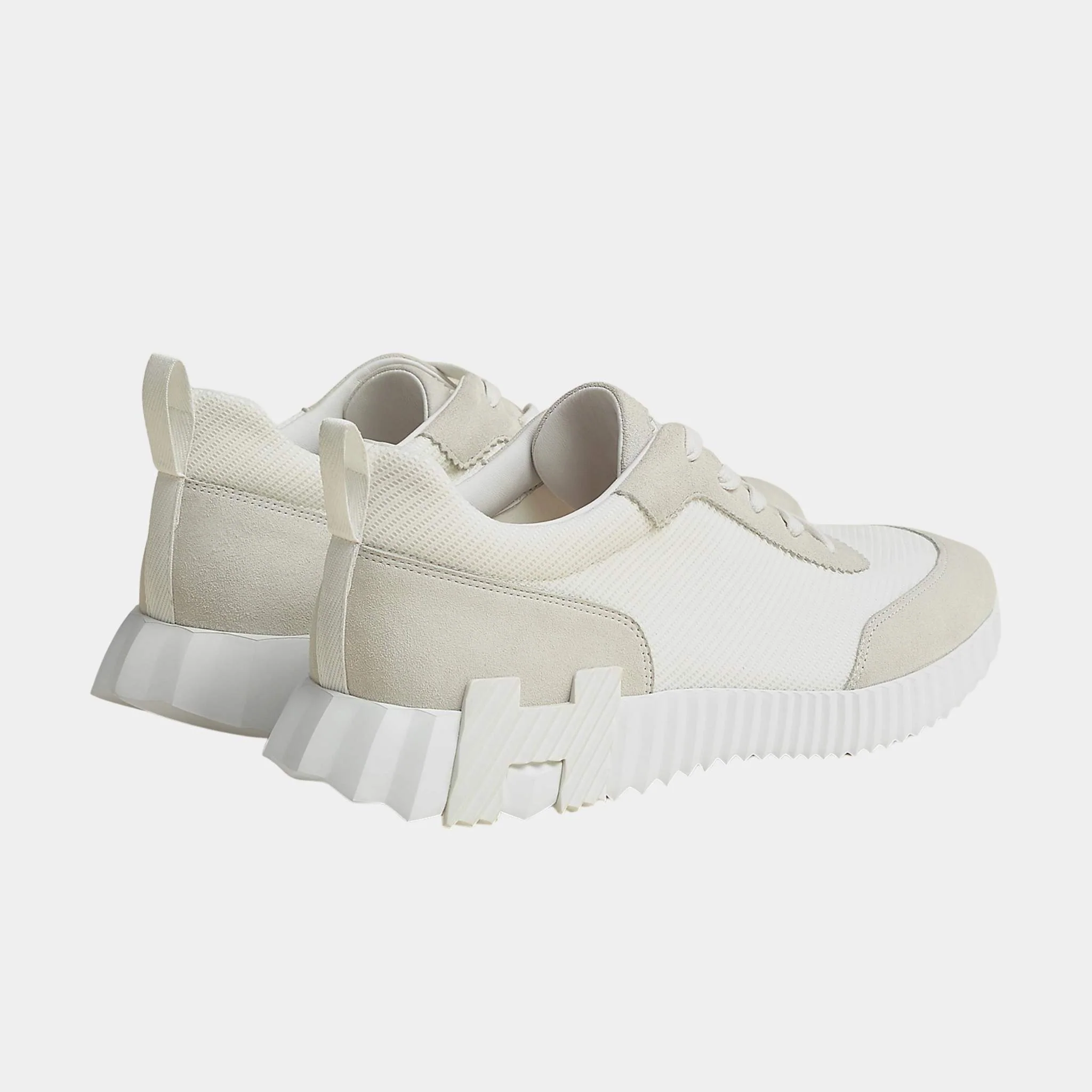 Bouncing Sneaker in Technical Mesh and Suede Men - Image 6